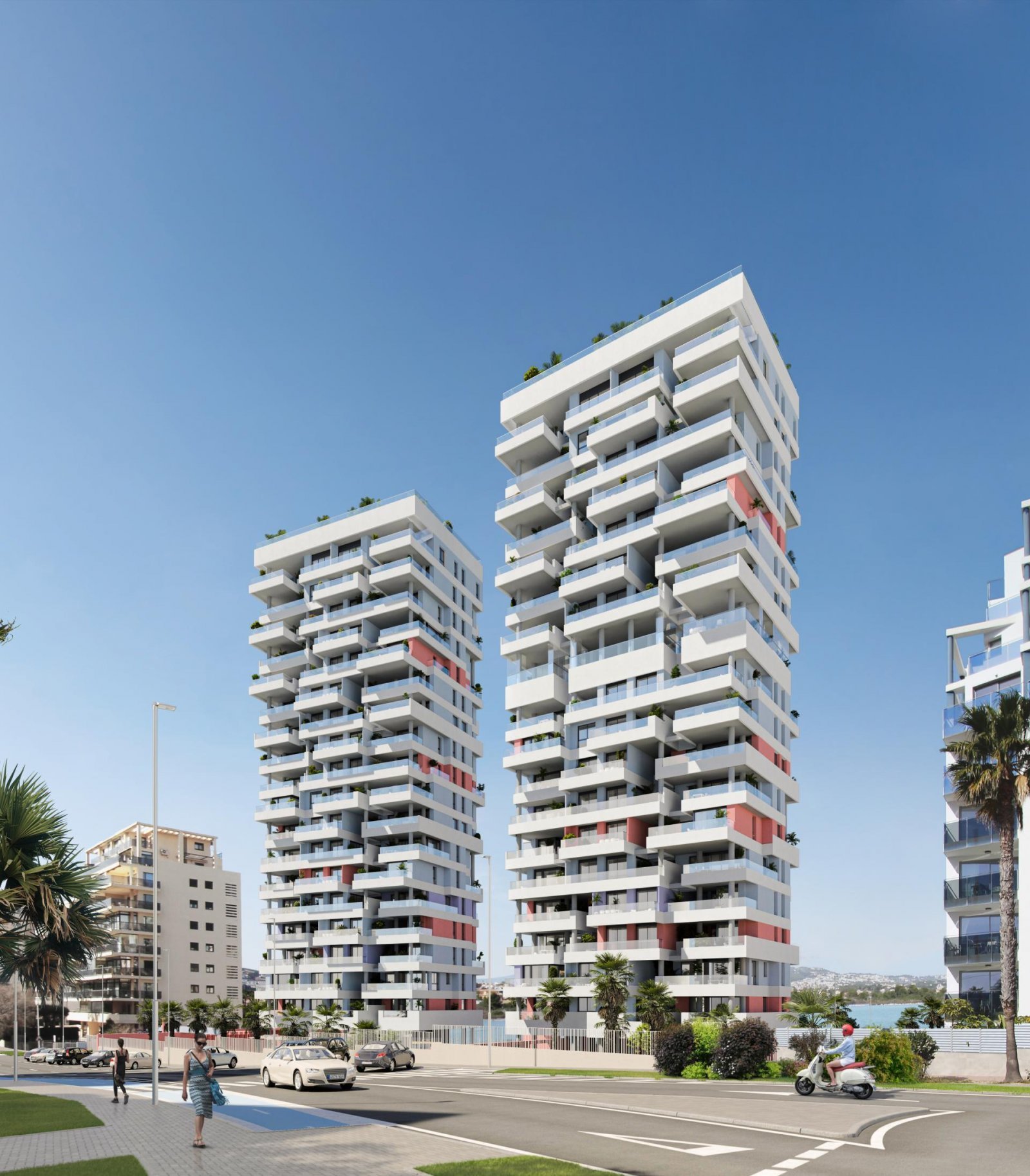 Hochwertige Wohnung mit Terrasse am Strand