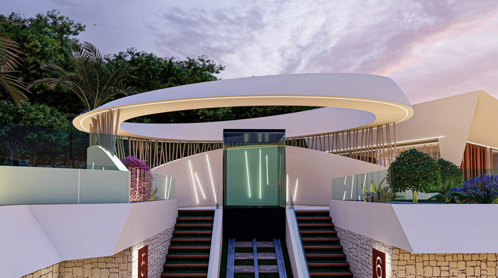 Elegante Apartments mit exklusivem Ambiente und Meerblick