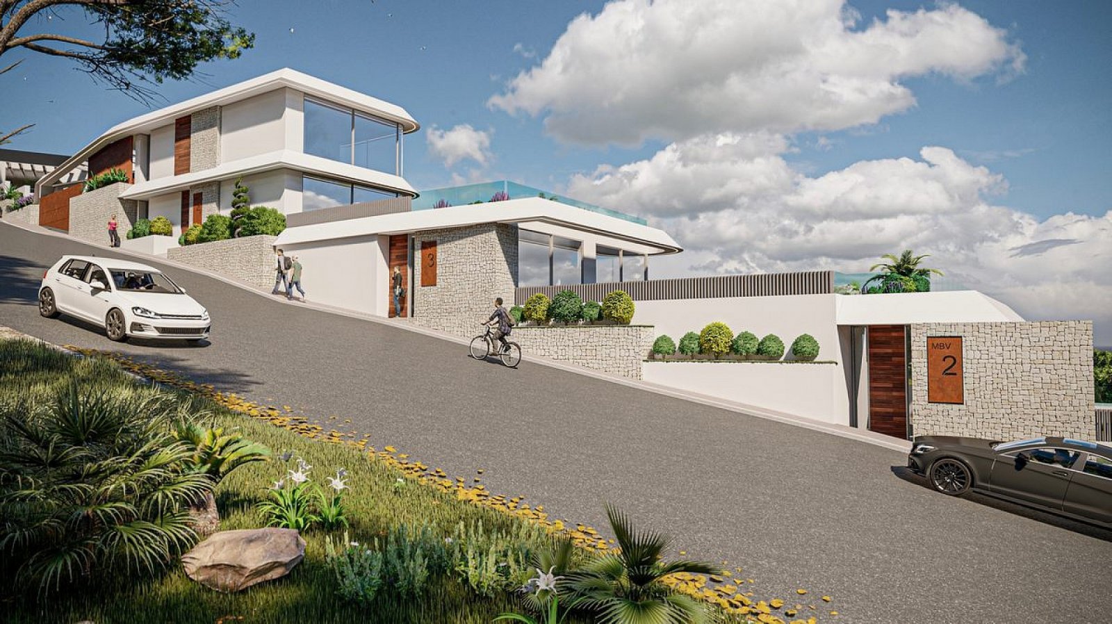 Elegante Apartments mit exklusivem Ambiente und Meerblick