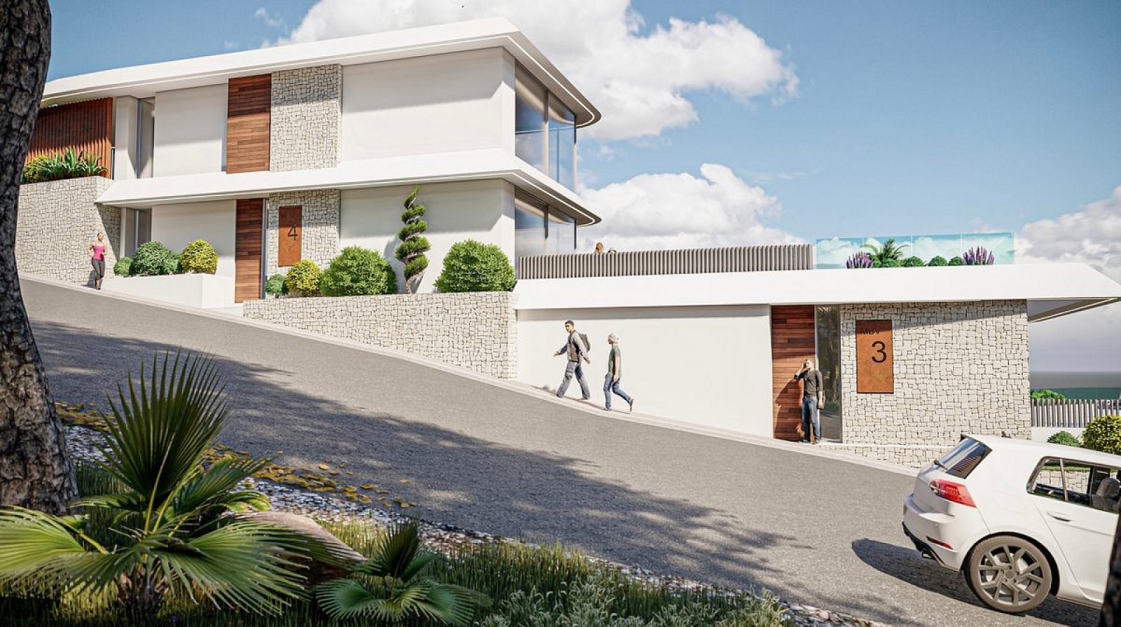 Elegante Apartments mit exklusivem Ambiente und Meerblick