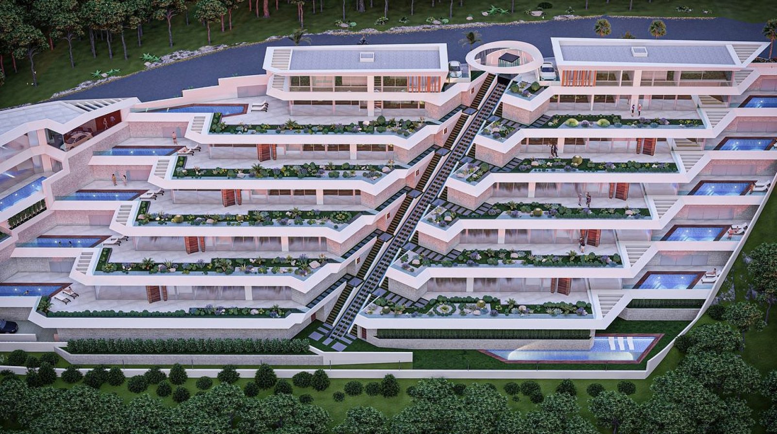 Elegante Apartments mit exklusivem Ambiente und Meerblick