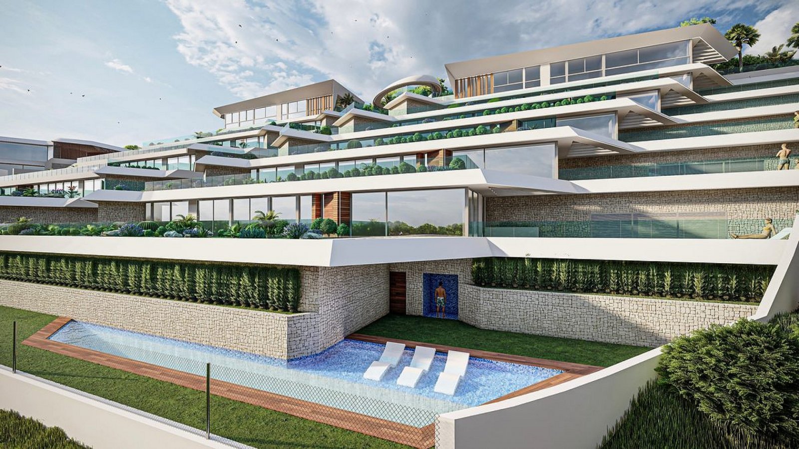 Elegante Apartments mit exklusivem Ambiente und Meerblick