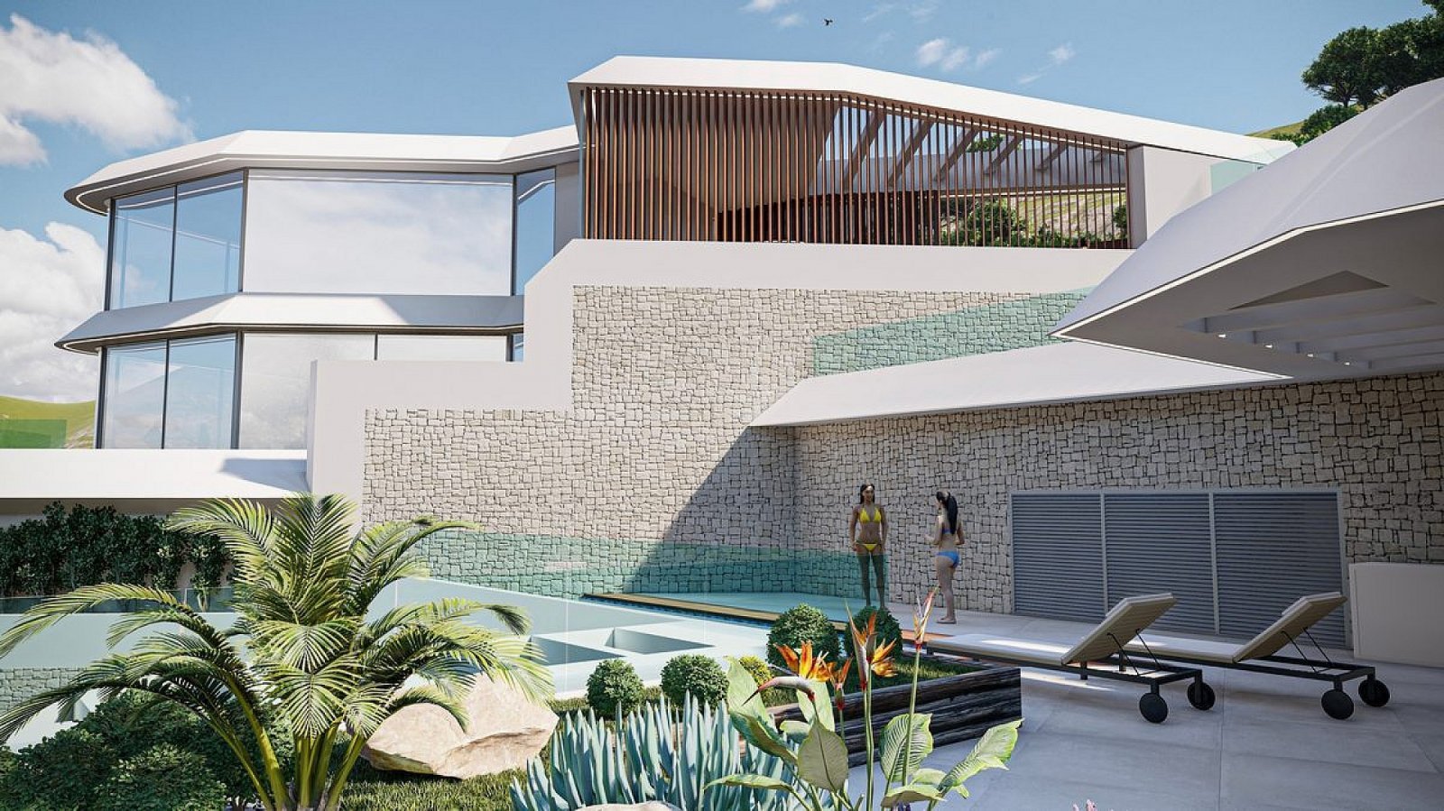 Elegante Apartments mit exklusivem Ambiente und Meerblick