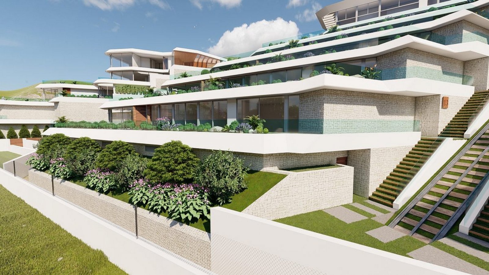 Elegante Apartments mit exklusivem Ambiente und Meerblick