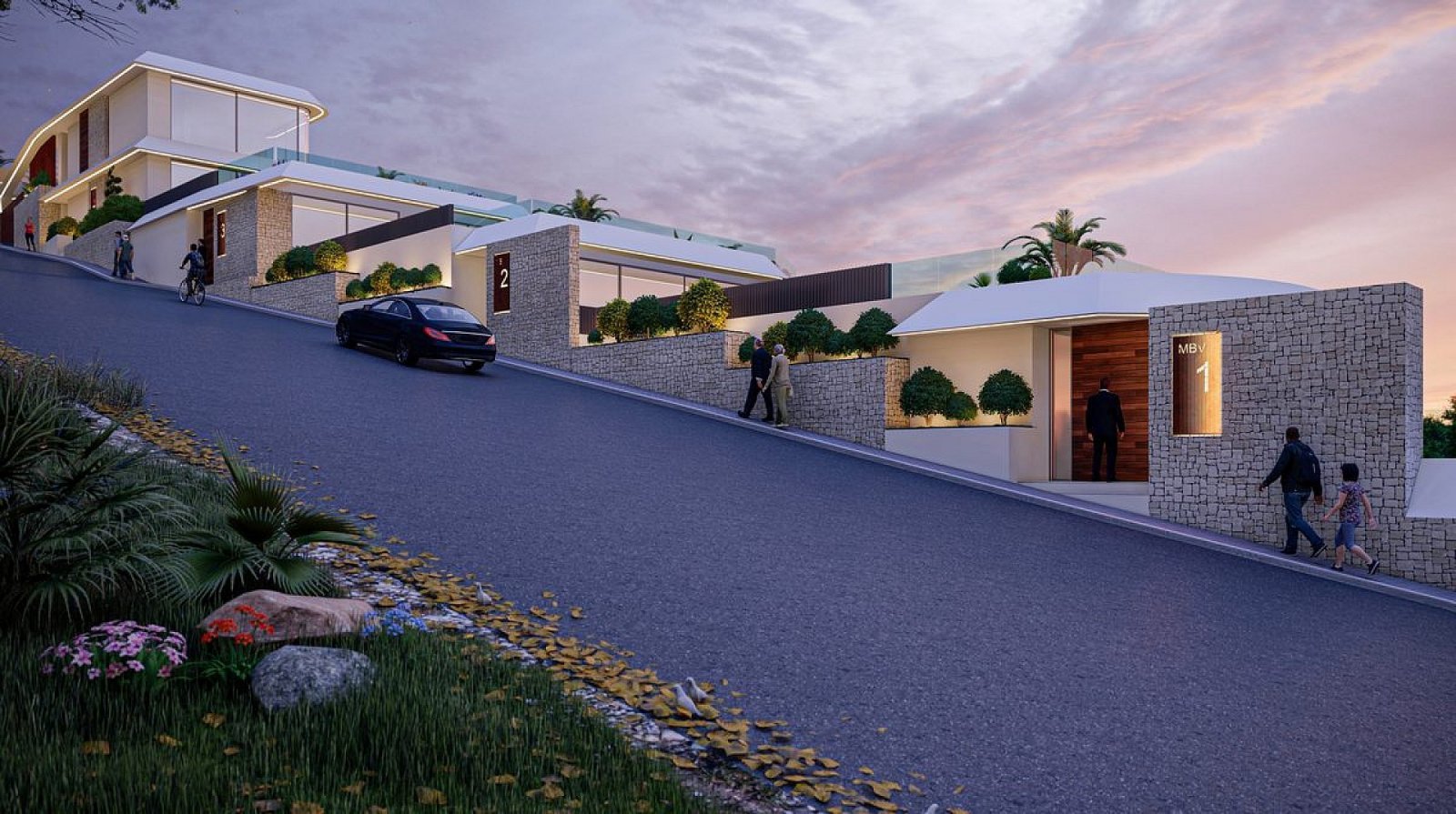 Elegante Apartments mit exklusivem Ambiente und Meerblick