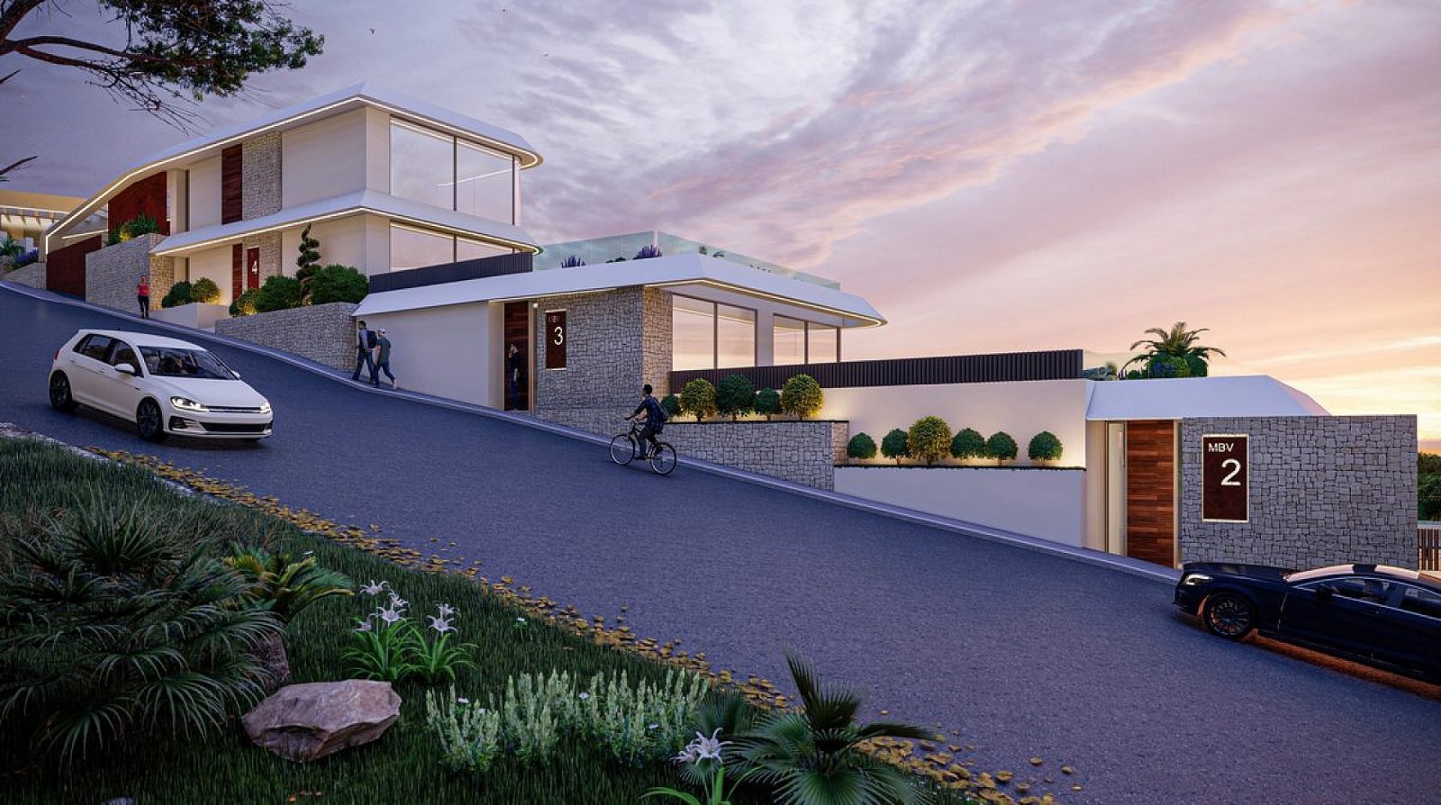 Elegante Apartments mit exklusivem Ambiente und Meerblick