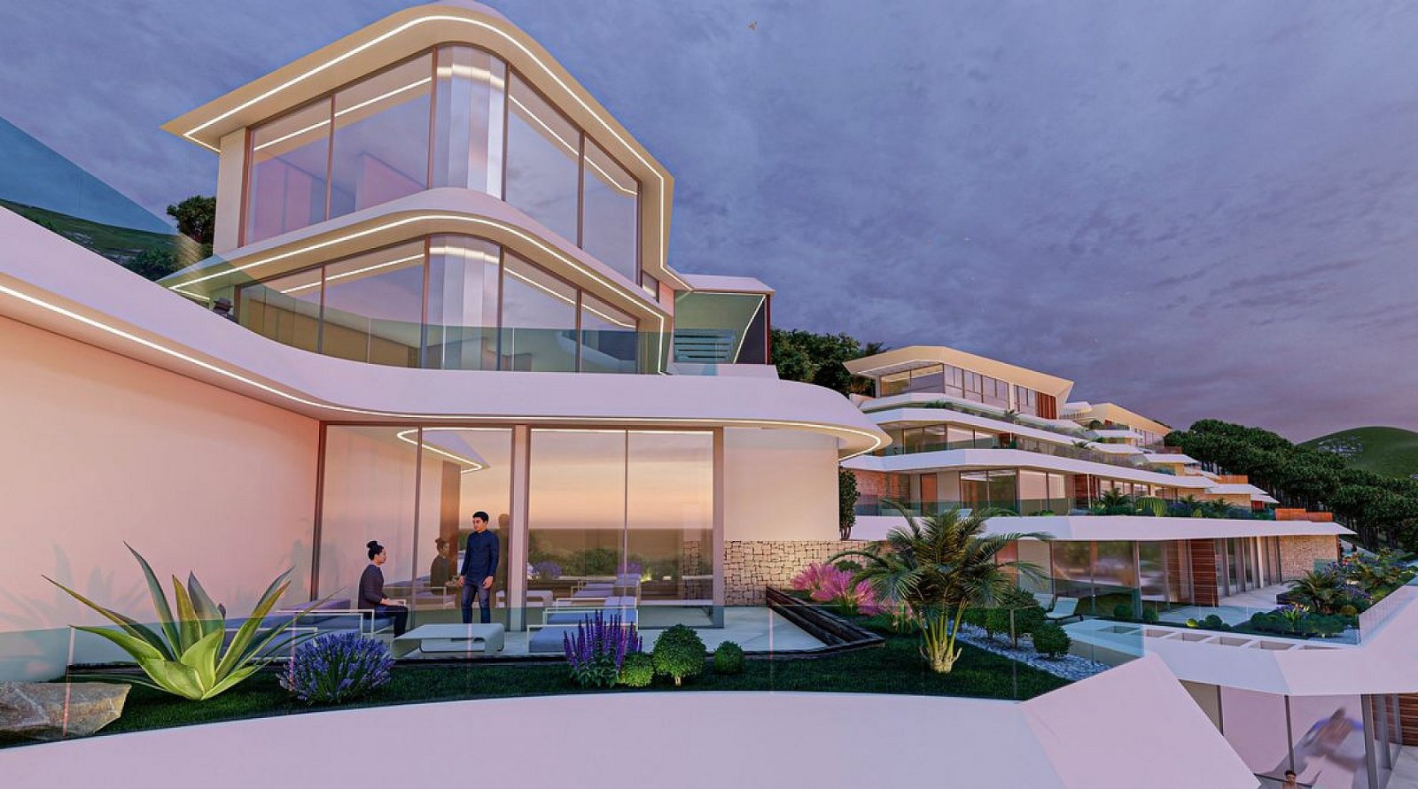 Elegante Apartments mit exklusivem Ambiente und Meerblick