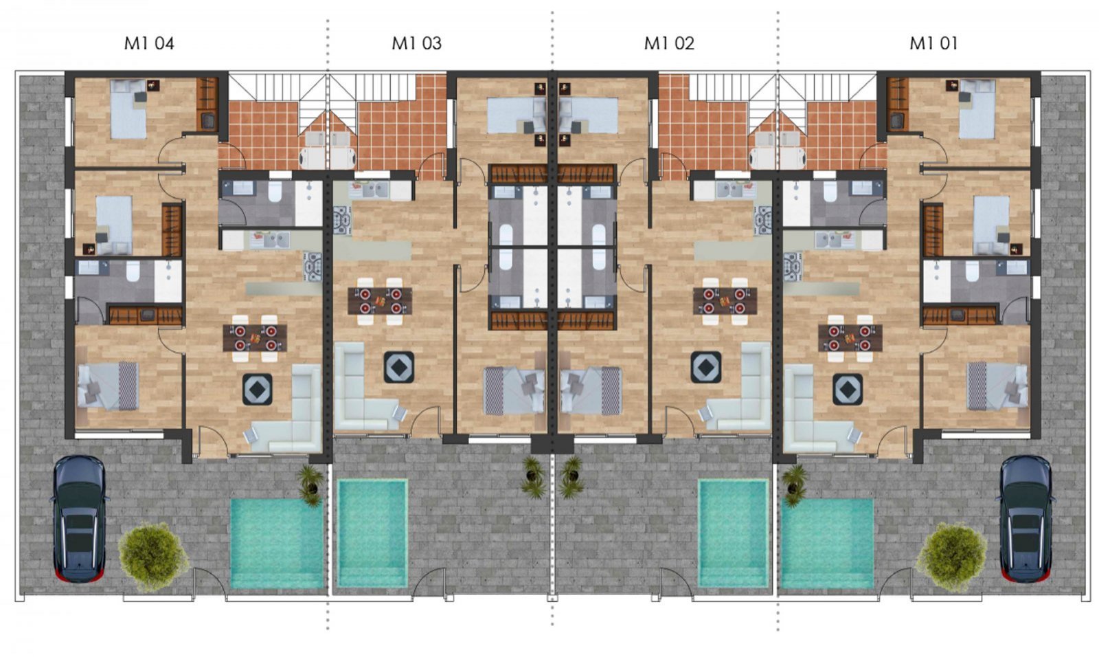 Schönes Haus mit privatem Pool und Solarium