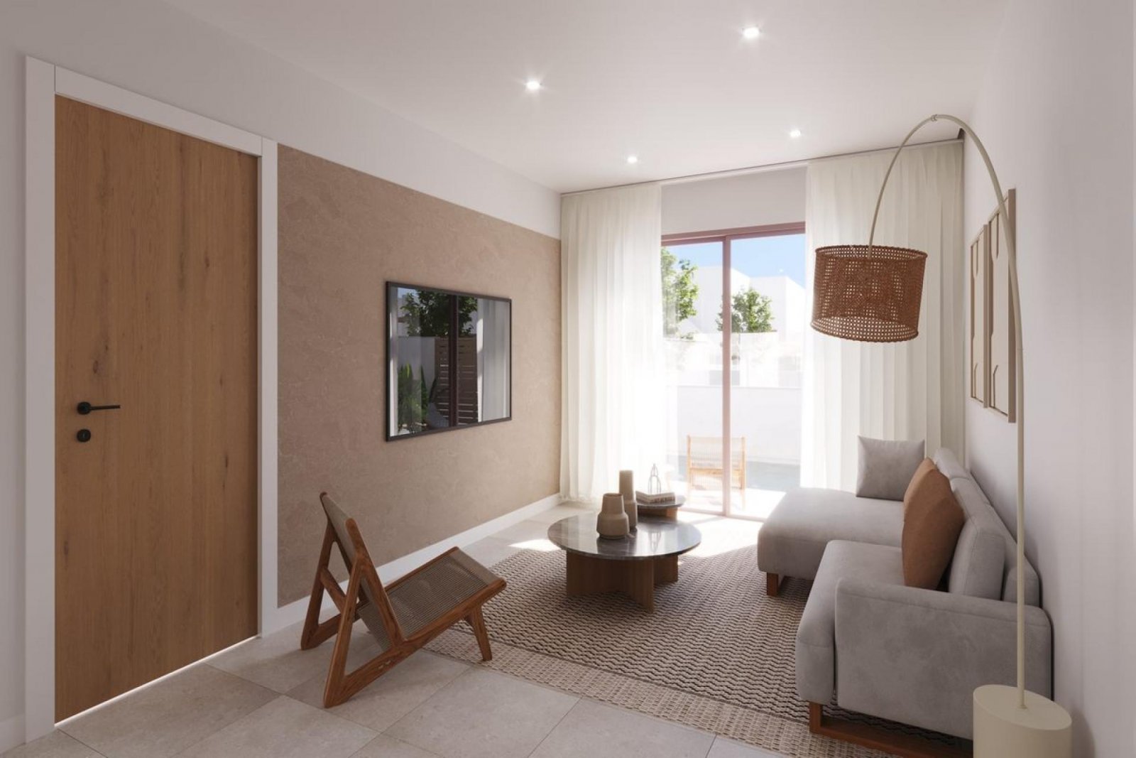 Moderne Villa mit privatem Pool und eigenem Grundstück