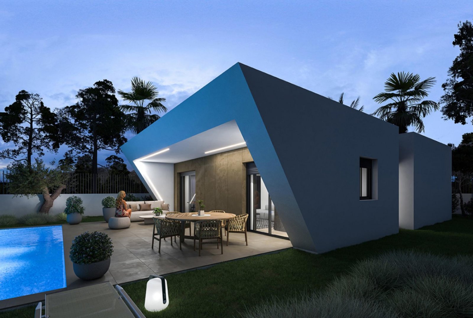 Moderne Villa mit 3 Schlafzimmern, 2 Bädern und optionalem Swimmingpool