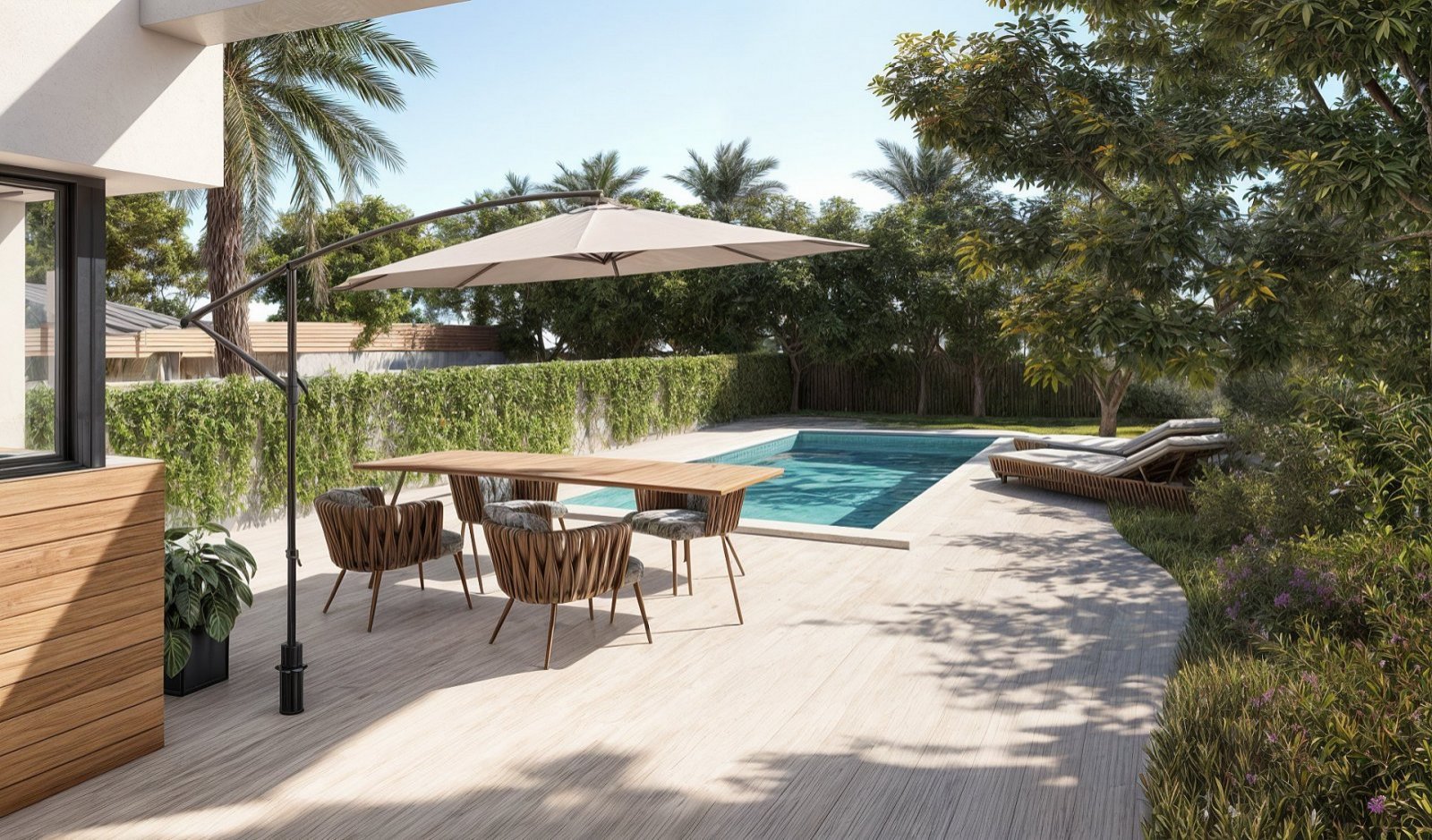 Alfaz Del Pi: Moderne Reihenvilla mit 3 Schlafzimmern & optionalem Pool - Komfort auf eigenem Grundstück 
