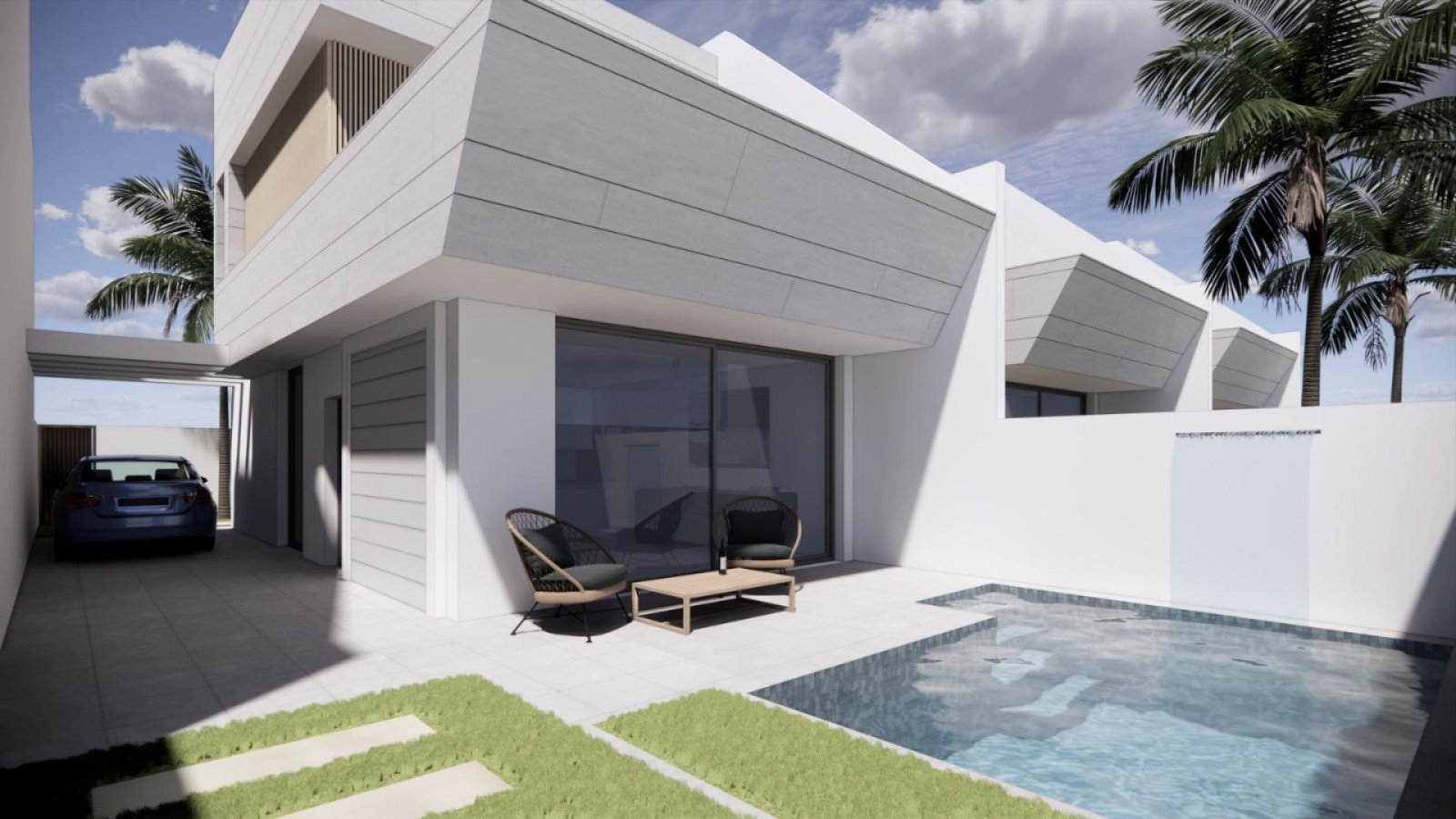 Traumvilla in Strandnähe - privater Pool &amp; Sonnenterrasse