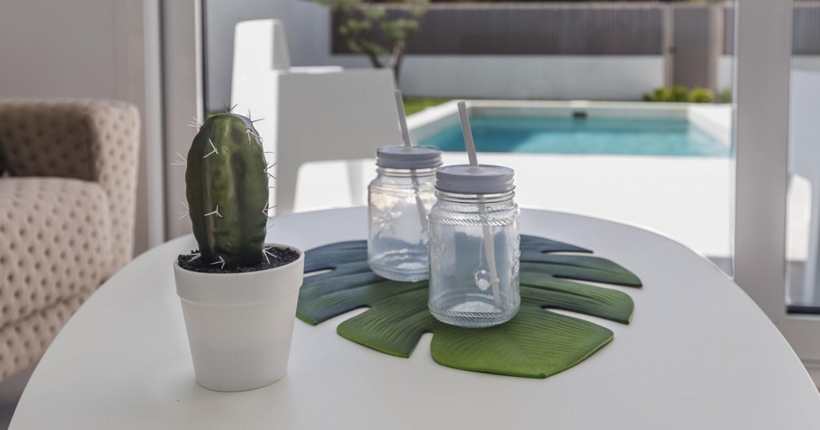 Traumvilla in Strandnähe - privater Pool &amp; Sonnenterrasse