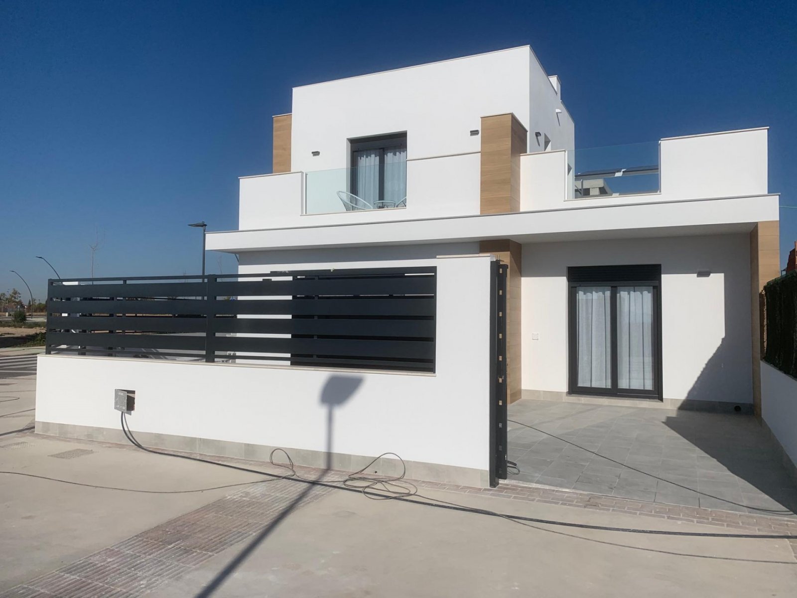 Roldán: Moderne Villa mit privatem Pool & Garten 