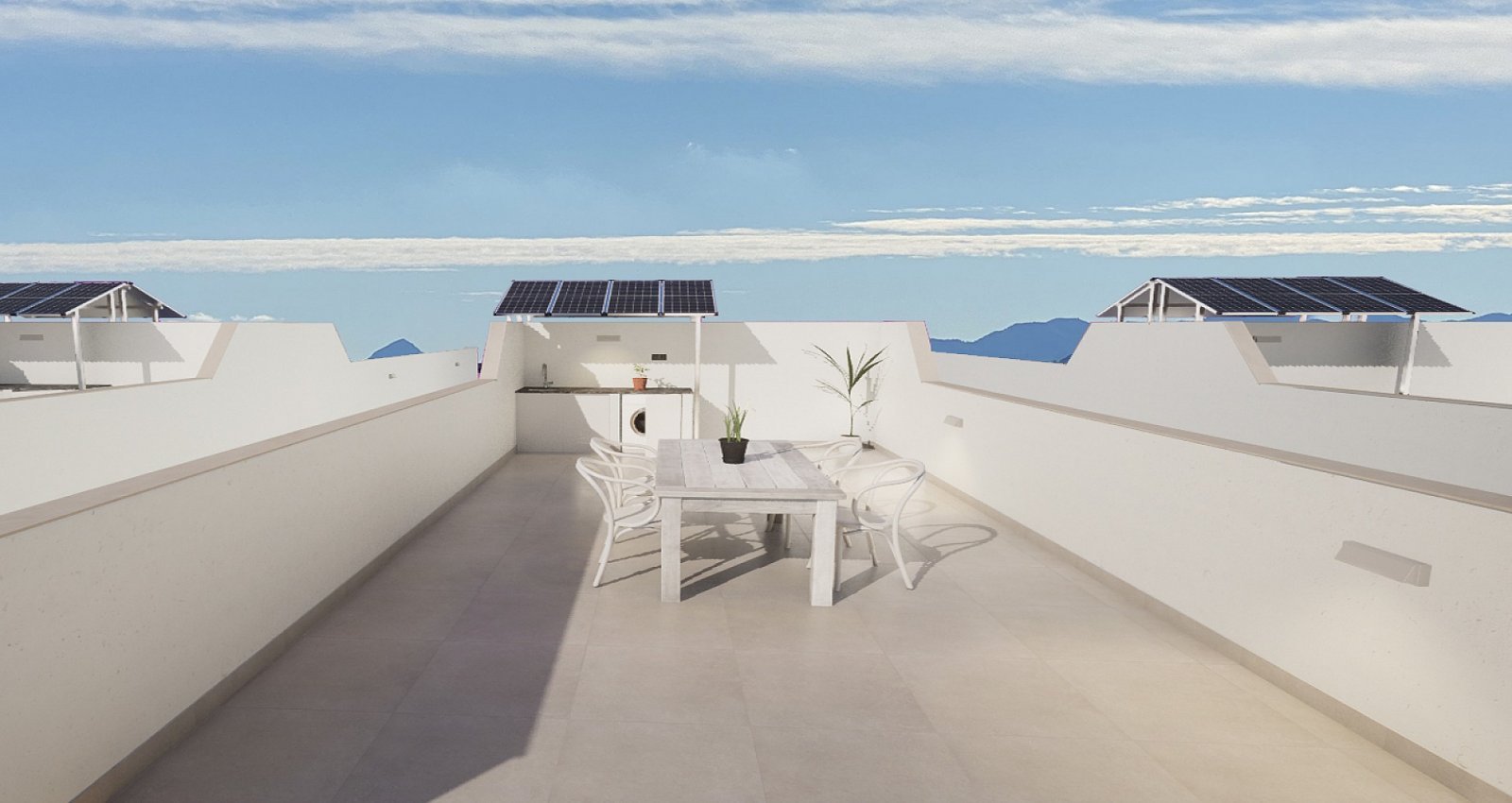 Moderne Villa mit privatem Pool und Carport