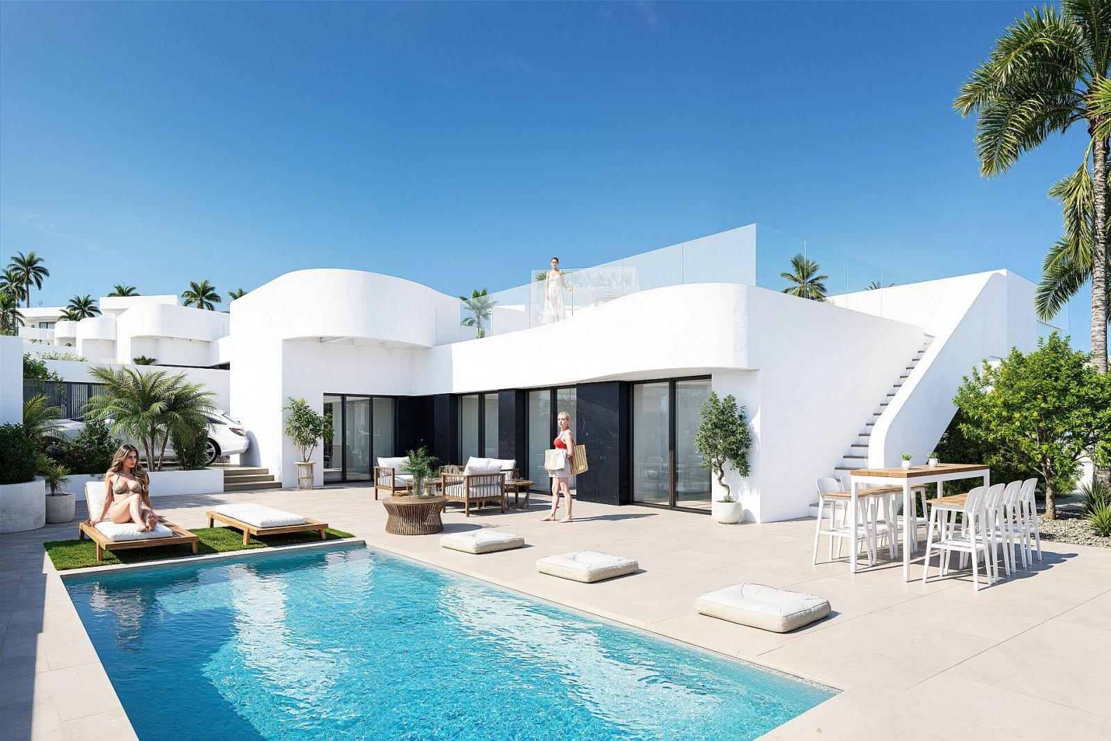 Mediterrane Villa im exklusiven Golfresort