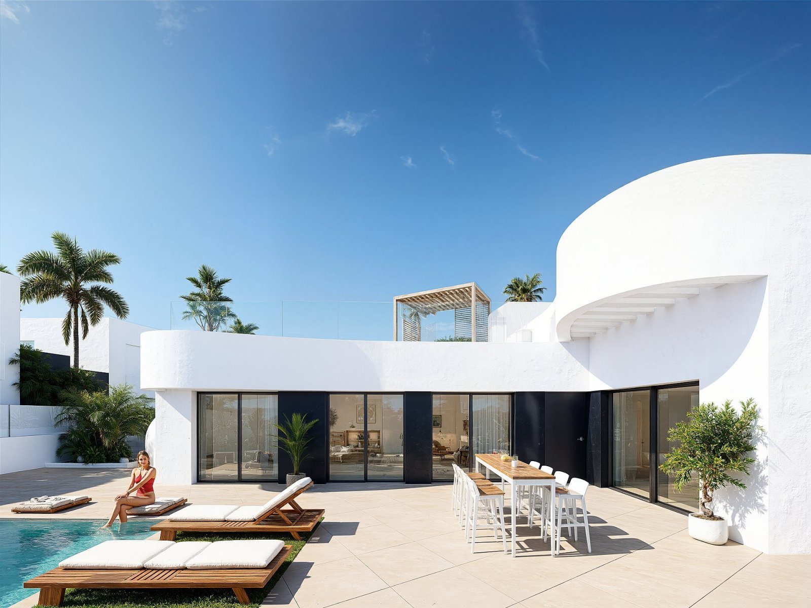 Mediterrane Villa im exklusiven Golfresort