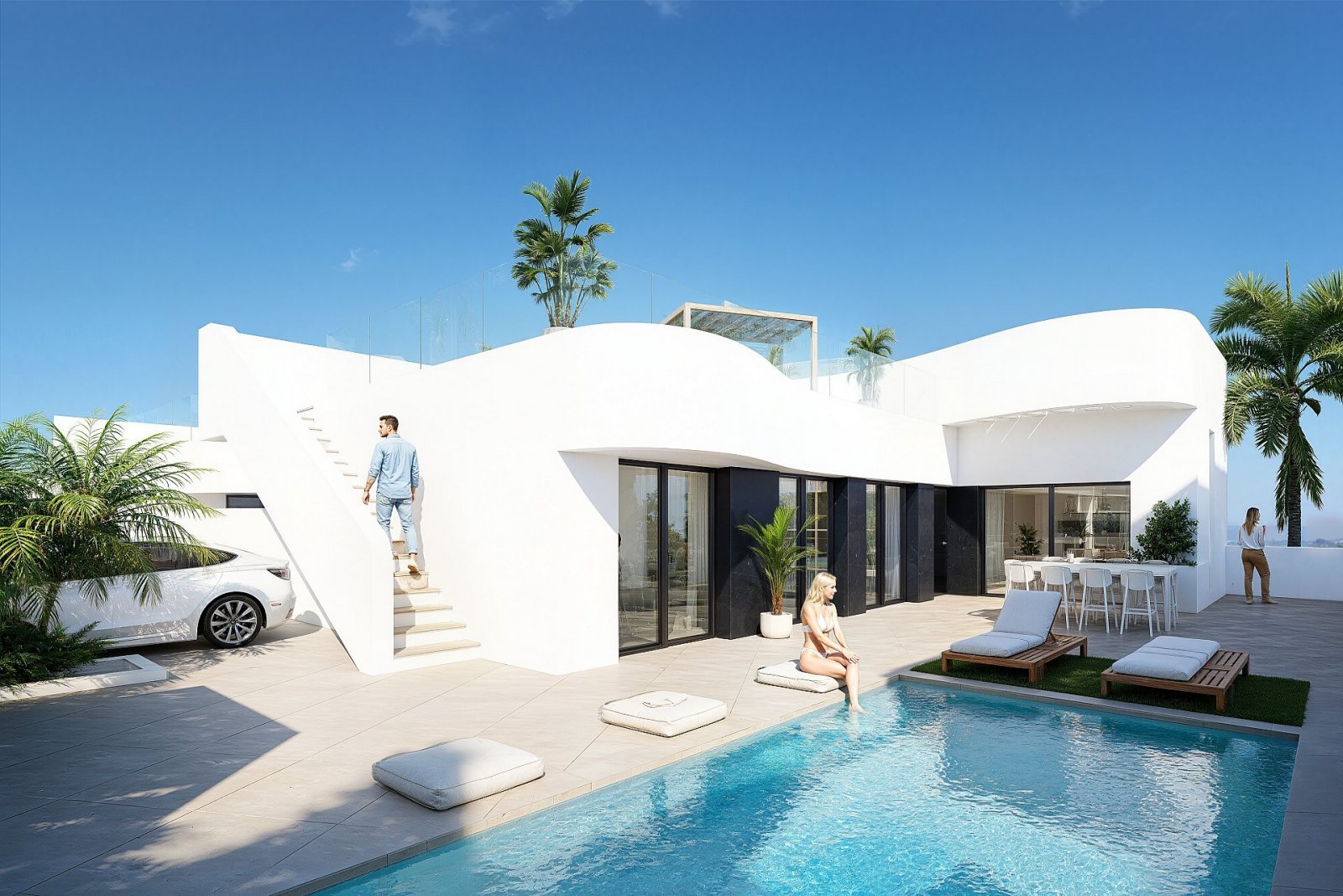 Mediterrane Villa im exklusiven Golfresort