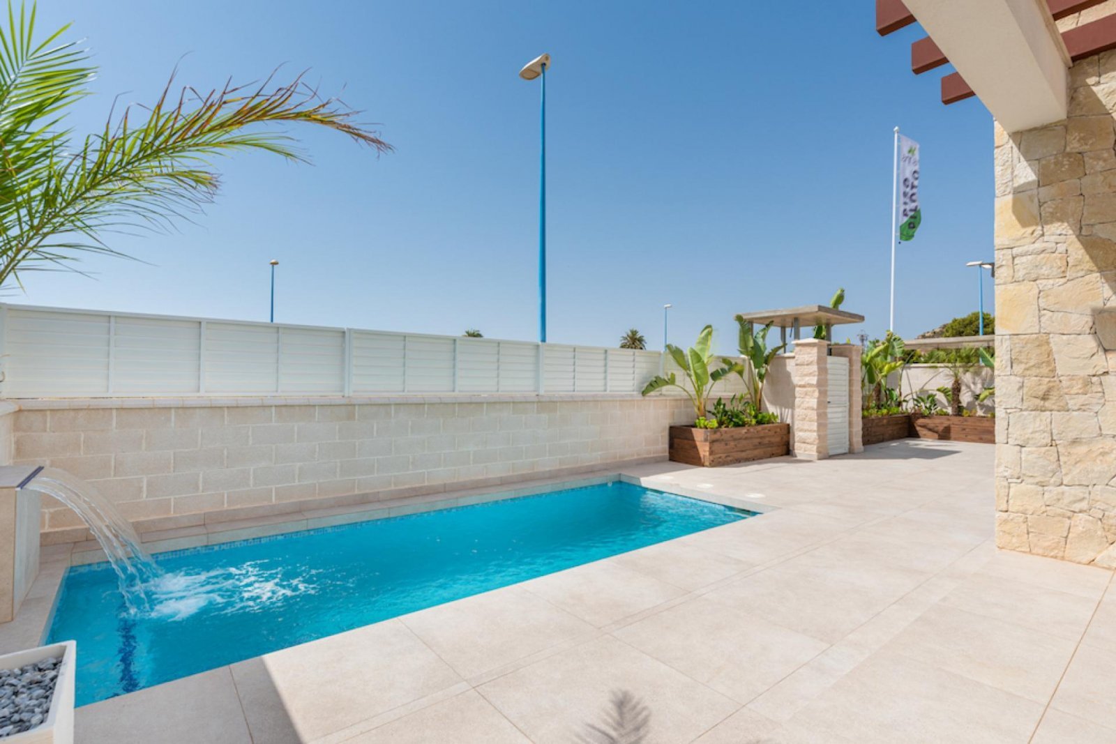 Strandnahe Villa mit Privatpool