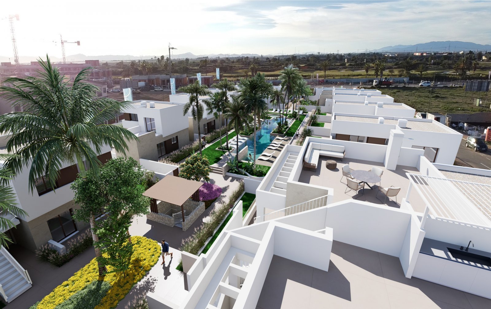 Moderne Villa am Golfplatz Serena