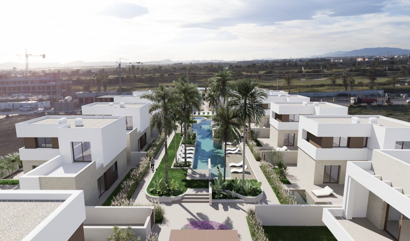 Moderne Villa am Golfplatz Serena
