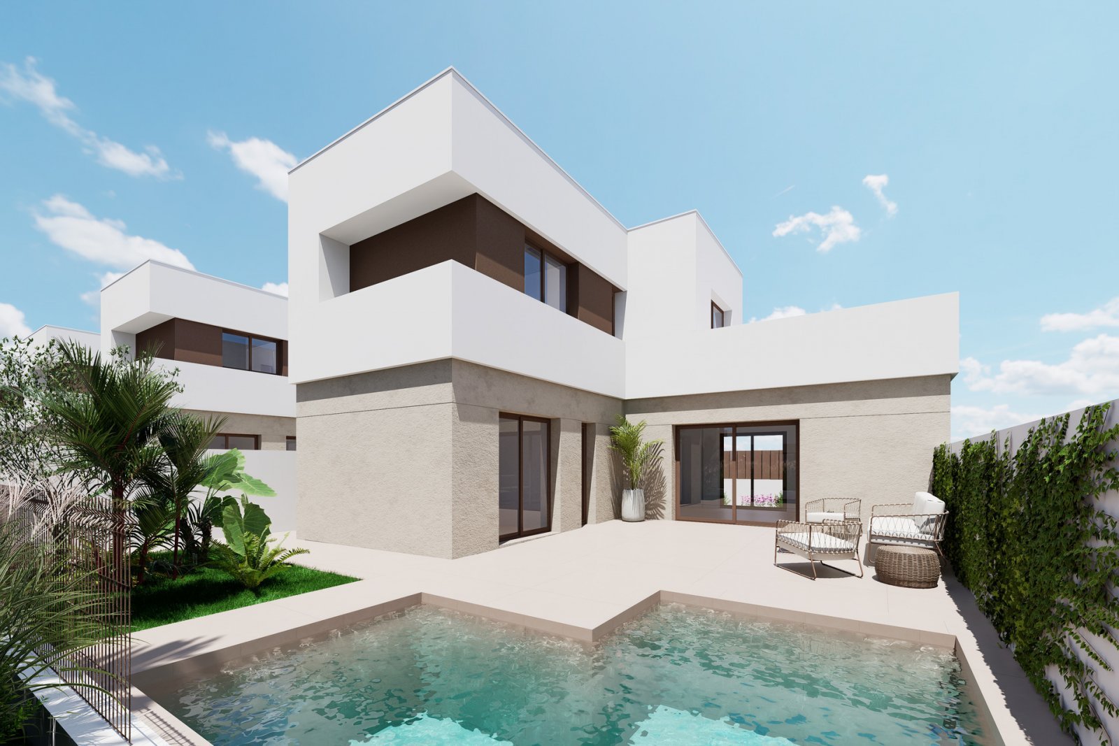 Moderne Villa am Golfplatz Serena