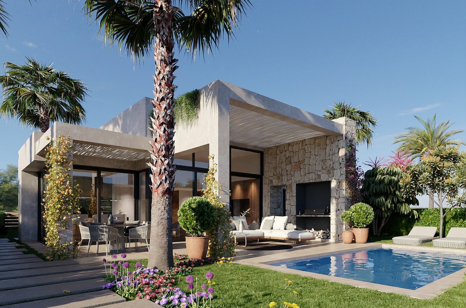 Elegante Villa mit mediterranem Flair