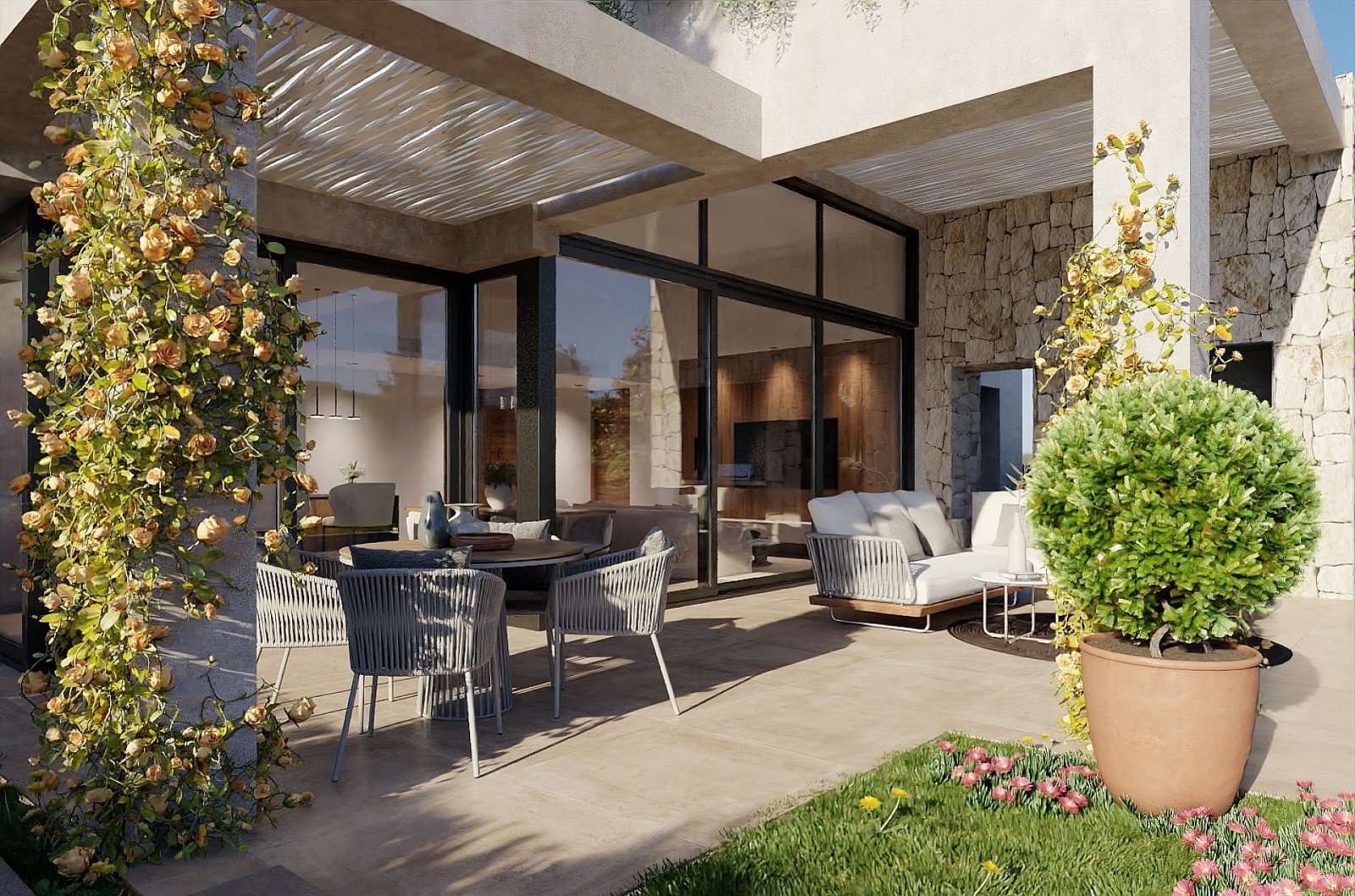 Elegante Villa mit mediterranem Flair