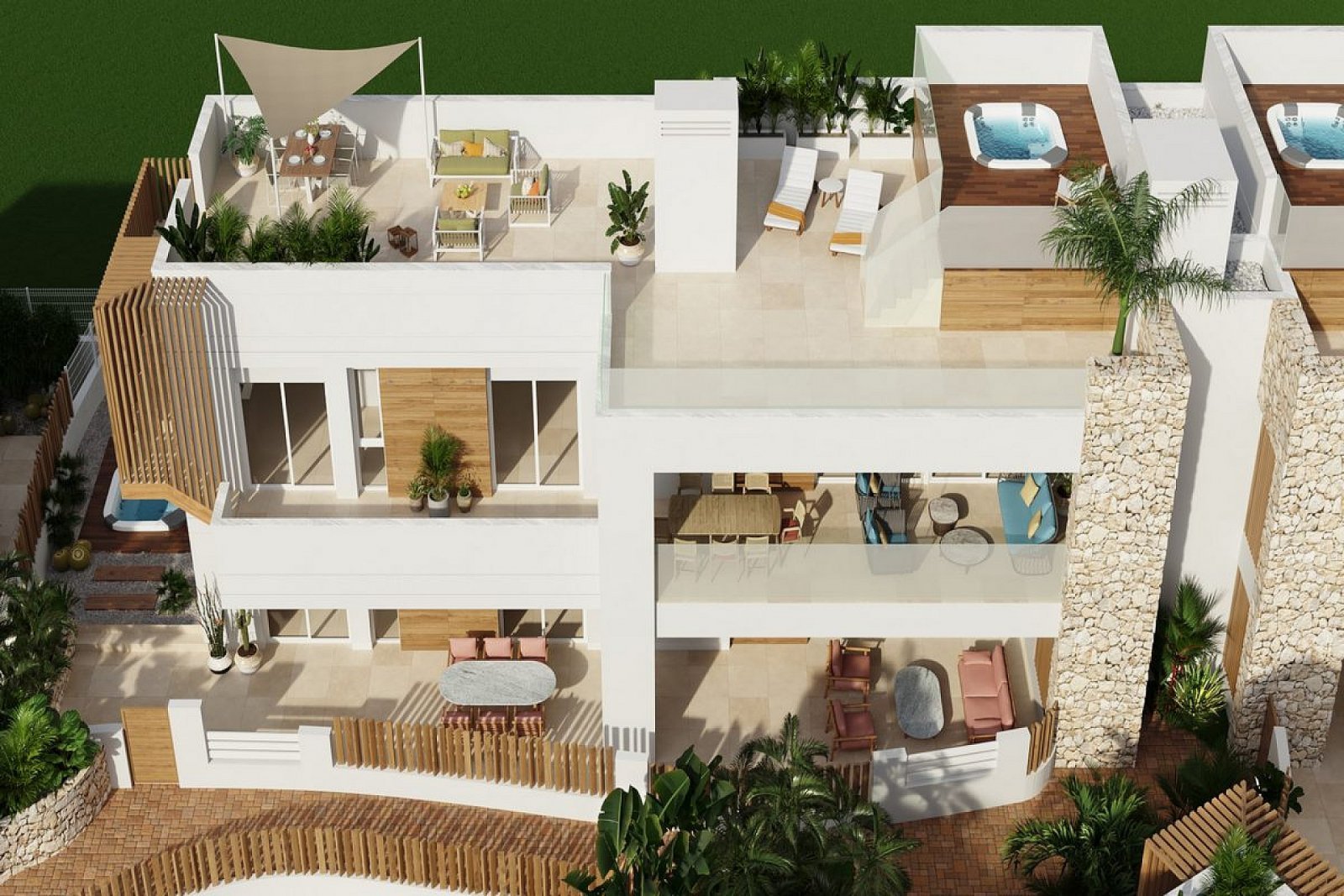 Moderne Villa mit privatem Pool und Sonnenterrasse