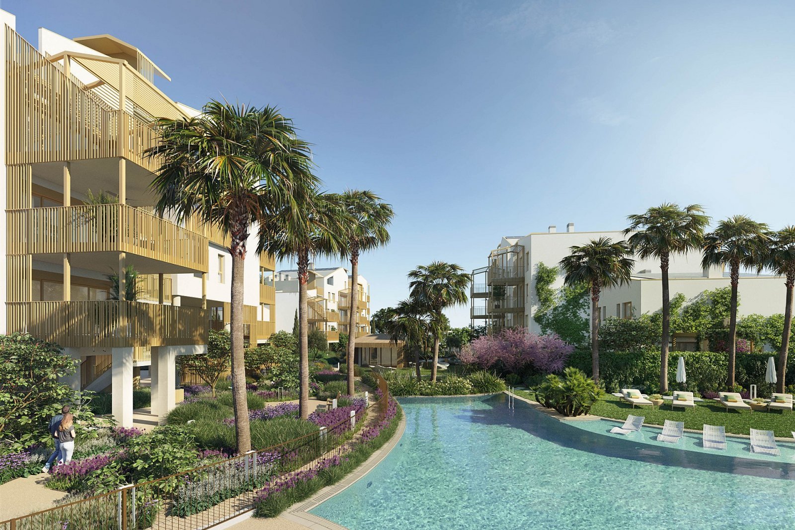 Exklusives Wohnen mit Meerblick und Resort-Charakter