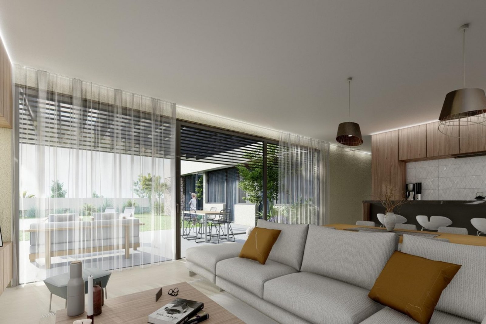 Nachhaltige Designvilla mit Pool und Naturblick