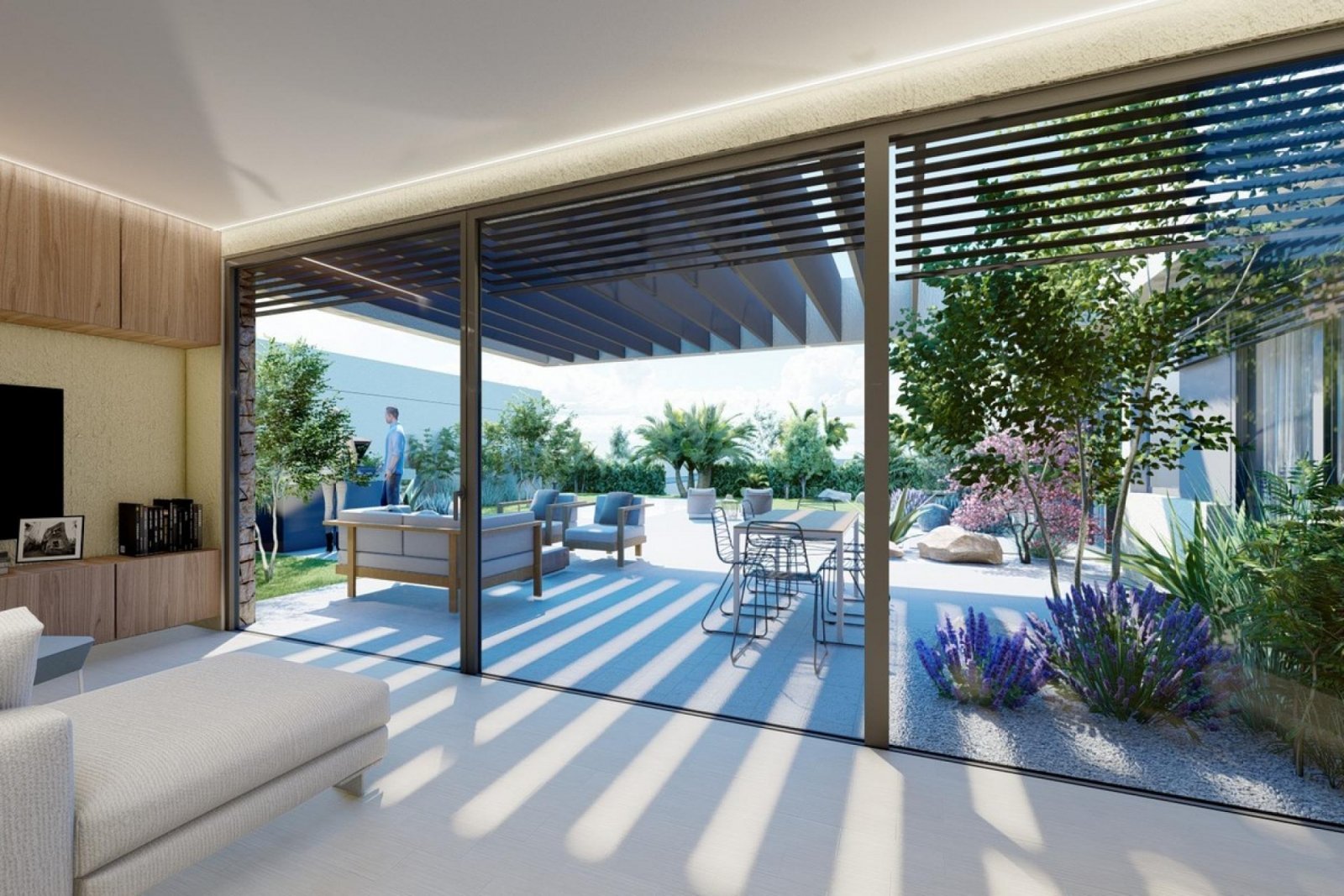 Elegante Designvilla mit Privatpool und Grünblick