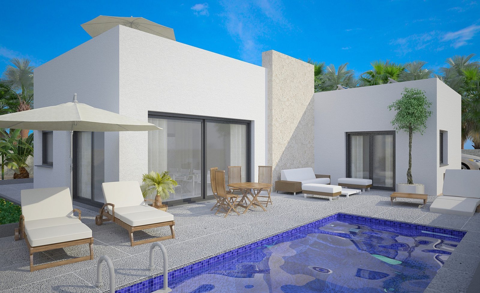 Luxuriöse Villa mit 3 Schlafzimmern und Privatpool