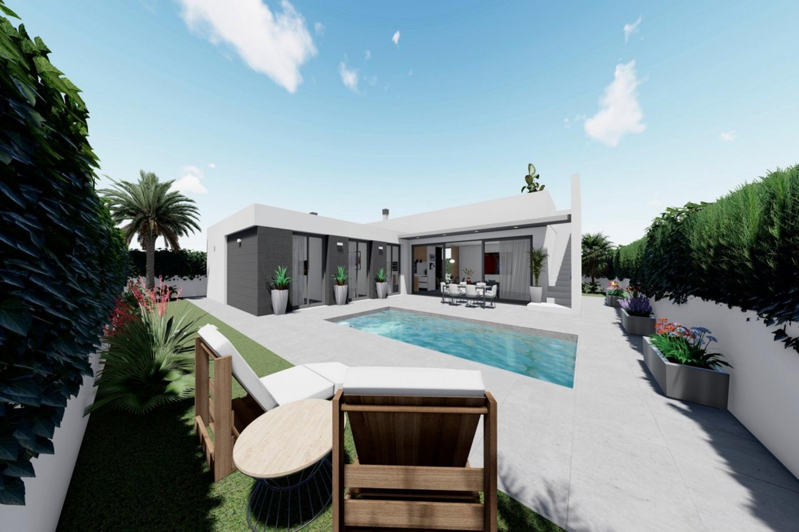 Exklusive 3-Zimmer-Villa mit Privatpool &amp; Strandnähe