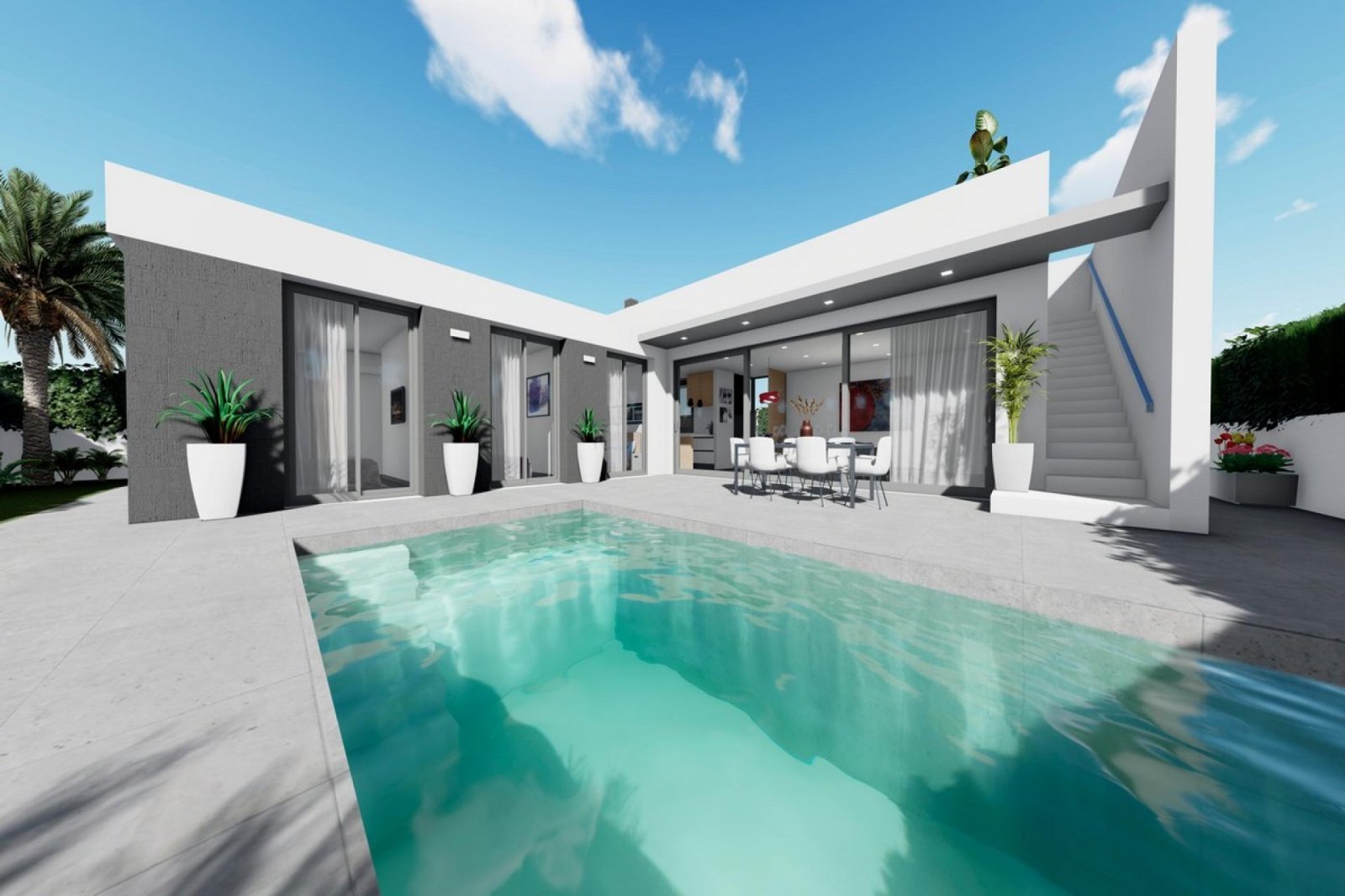Exklusive 3-Zimmer-Villa mit Privatpool &amp; Strandnähe