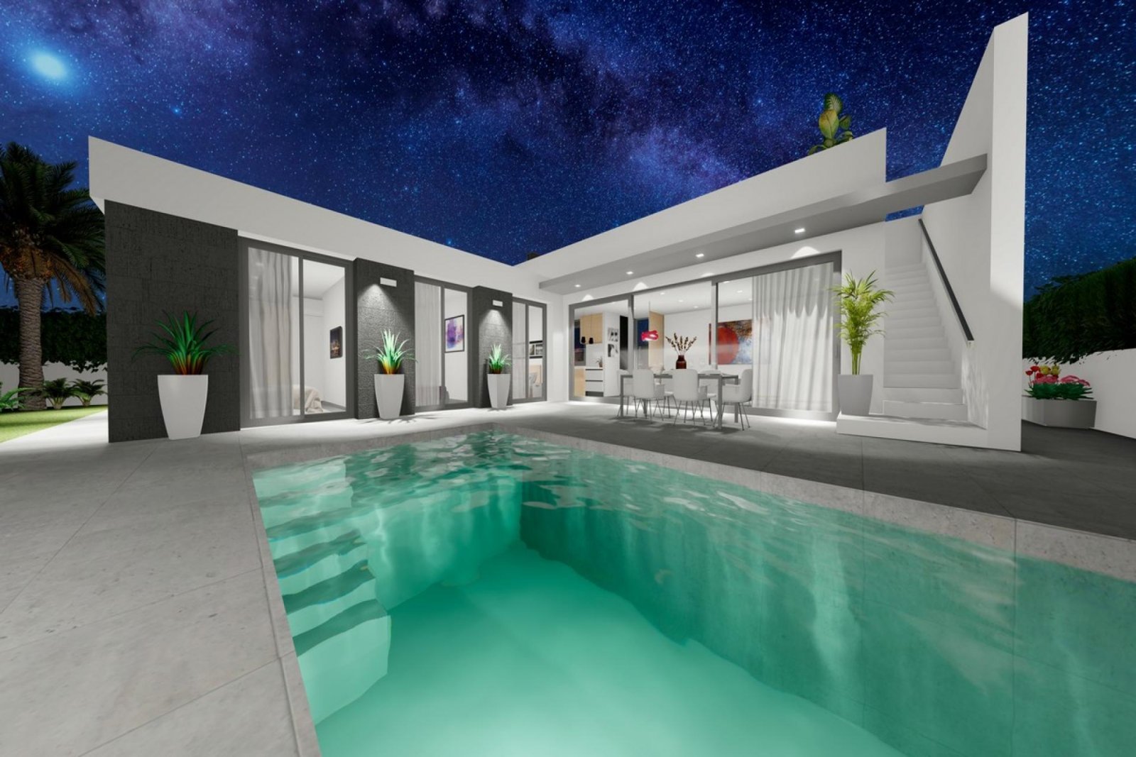 Exklusive 3-Zimmer-Villa mit Privatpool &amp; Strandnähe