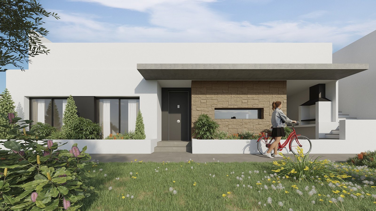 Torrevieja: Luxusvilla mit 3 Schlafzimmern, Pool und Parkplatz 