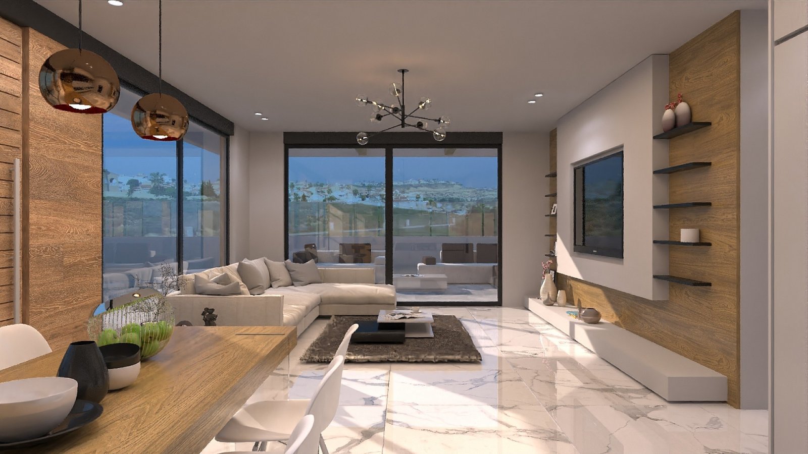 Exklusive Villen mit Pool &amp; Golfblick