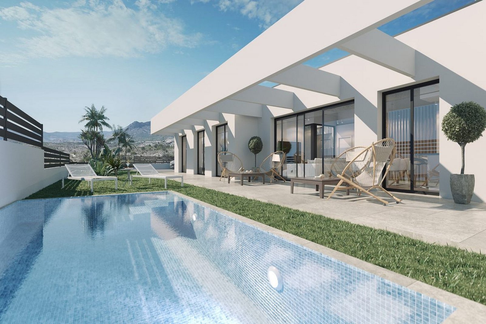 Finestrat: Stilvolle Villa mit mediterranem Flair 