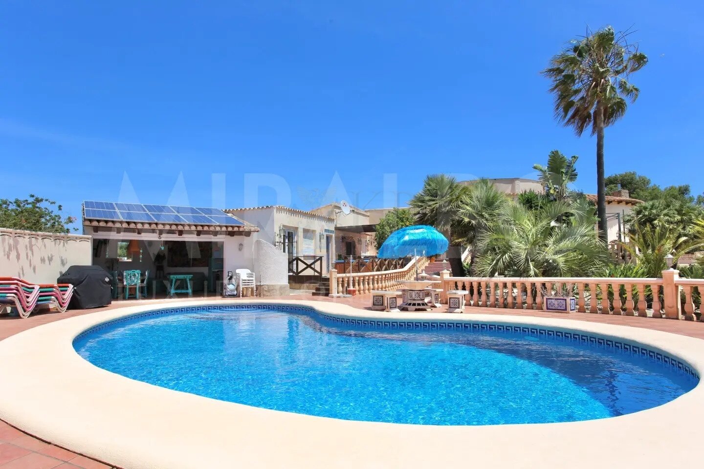 ***Wunderschöne Villa Mirador mit offenem 360-Grad-Blick auf das Meer und den Montgo***