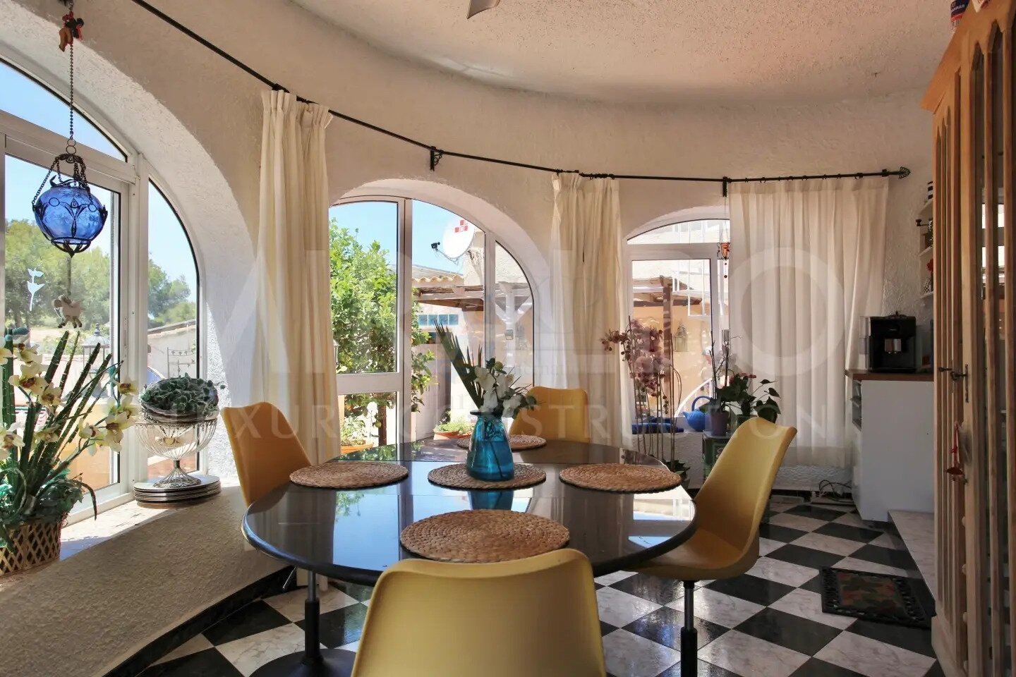***Wunderschöne Villa Mirador mit offenem 360-Grad-Blick auf das Meer und den Montgo***