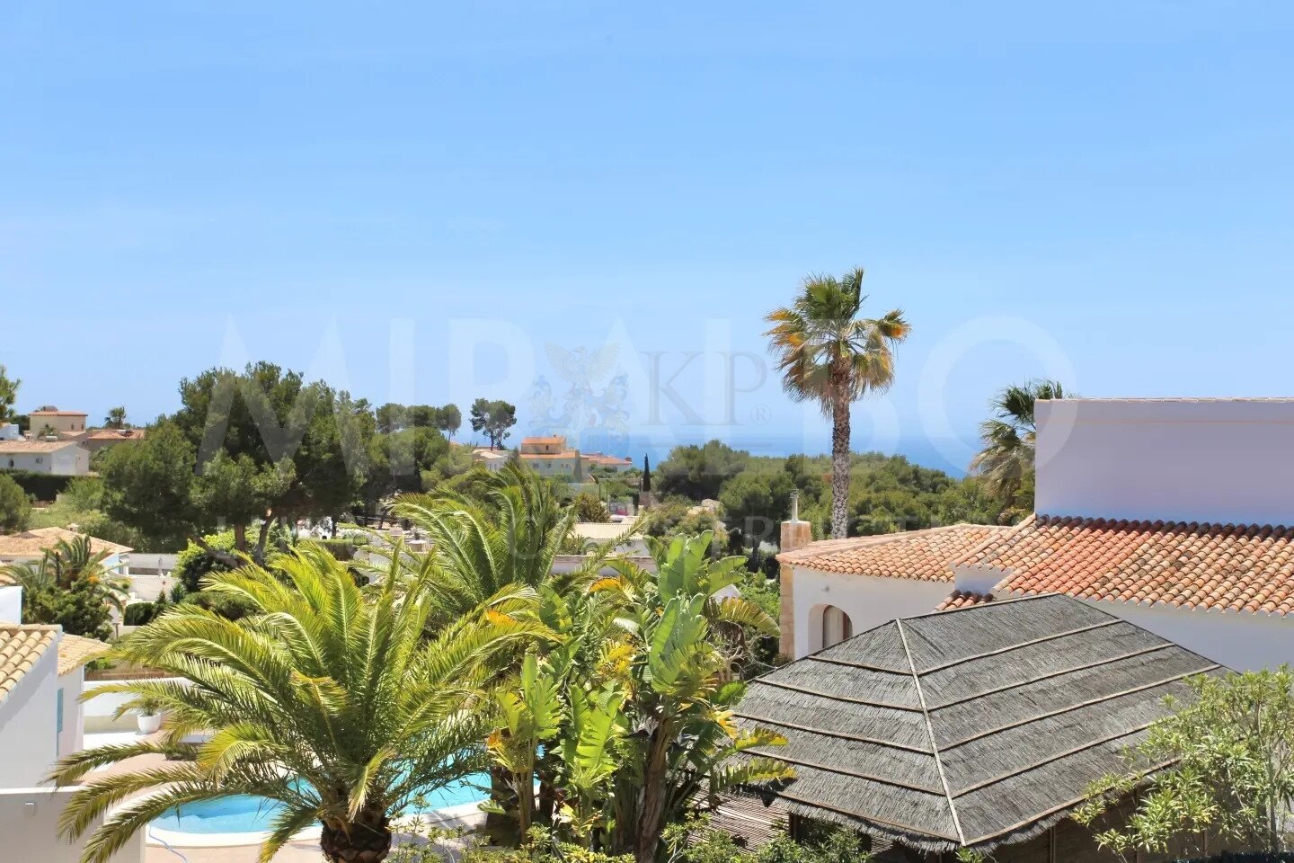 ***Wunderschöne Villa Mirador mit offenem 360-Grad-Blick auf das Meer und den Montgo***