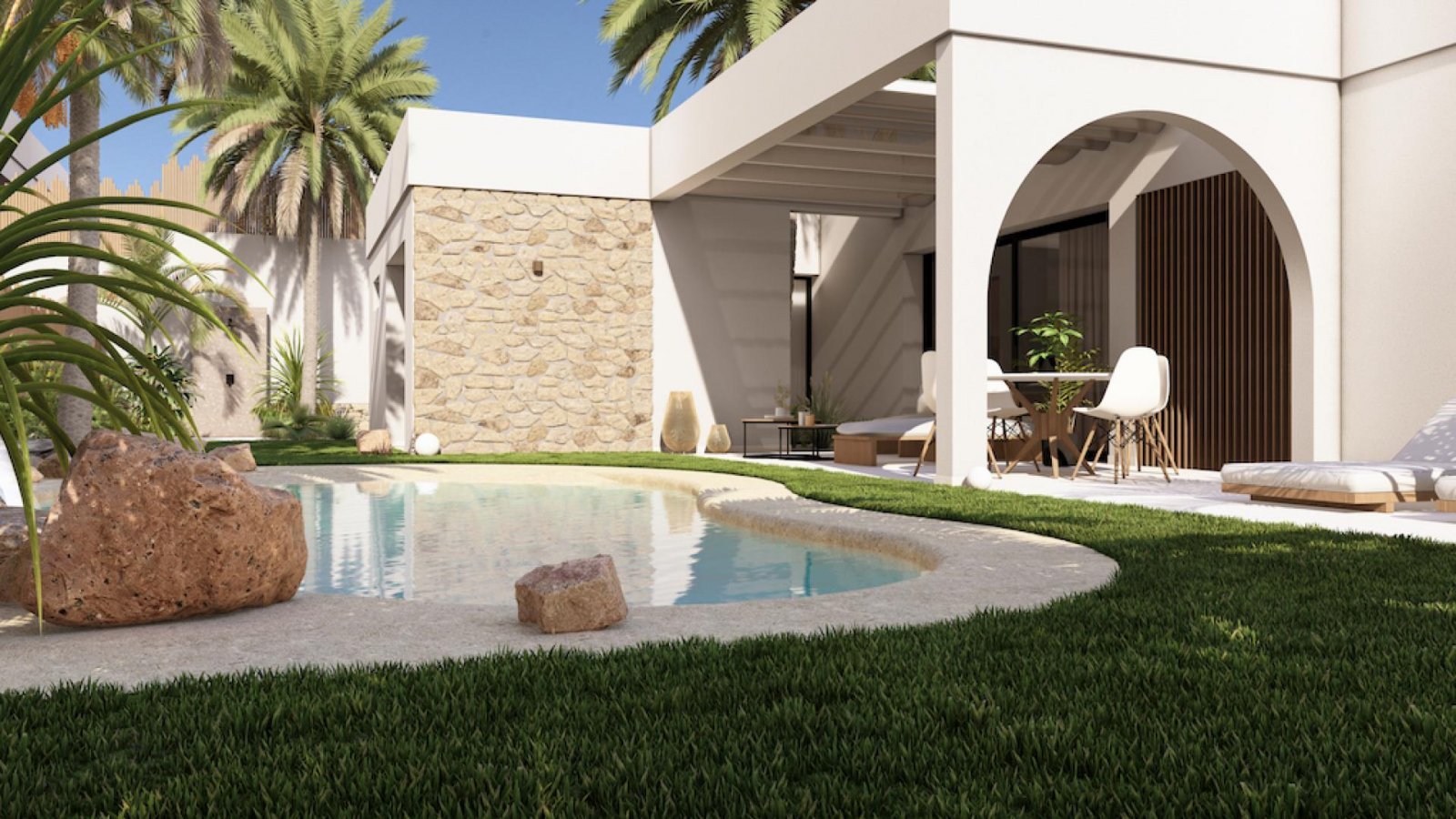 Exklusive Villa mit Privatpool und 3 Schlafzimmern