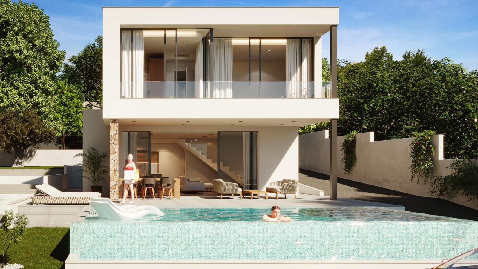 Exklusive Villa mit Infinity-Pool &amp; viel Privatsphäre