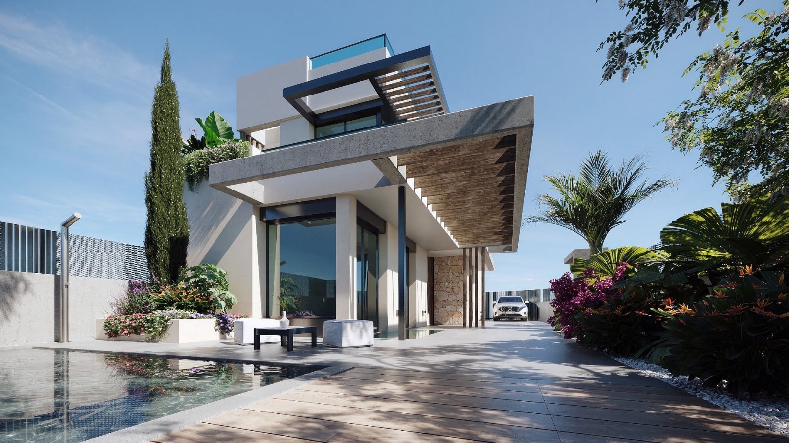 Moderne Villa - Komfort, Stil und Pool inklusive
