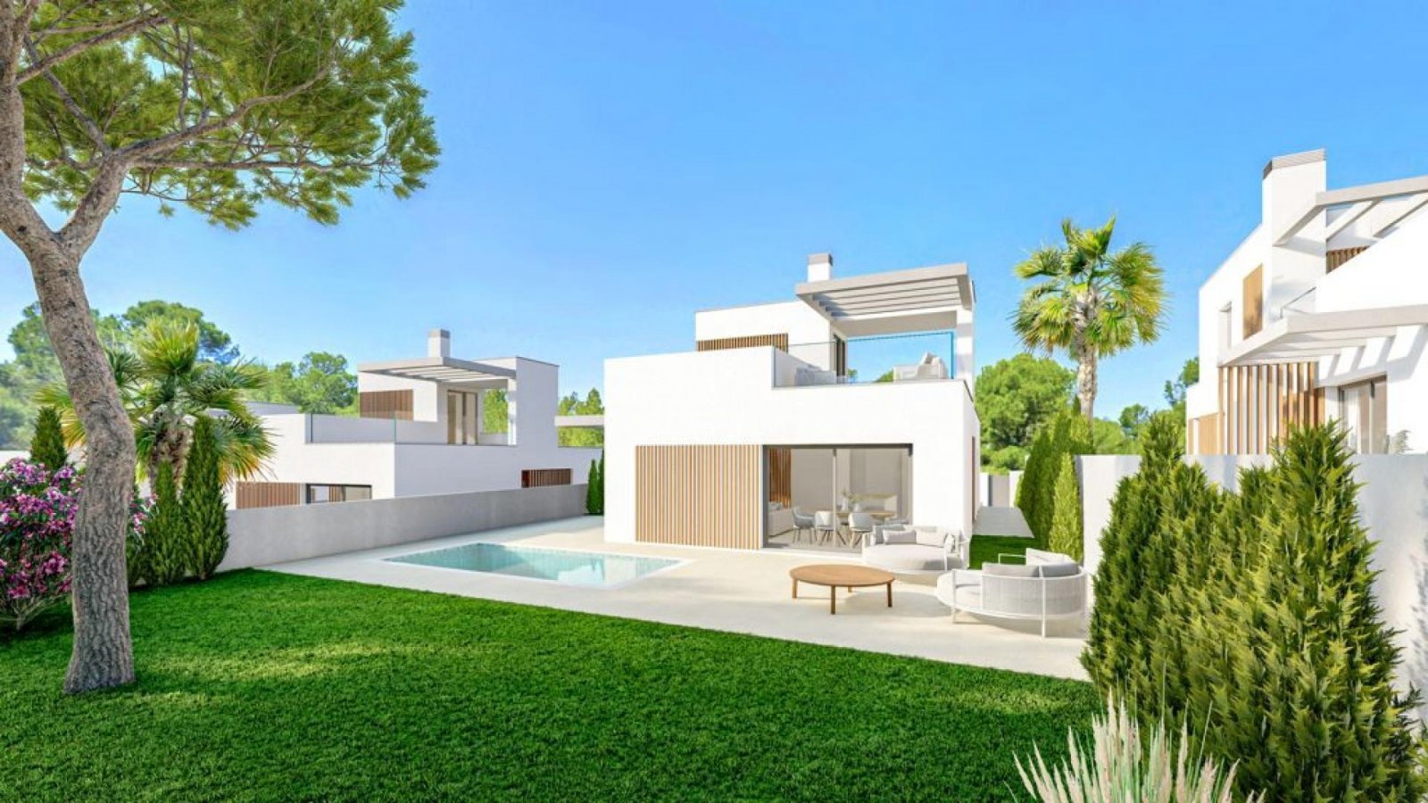 Traumvilla mit Pool in exklusiver Wohnanlage
