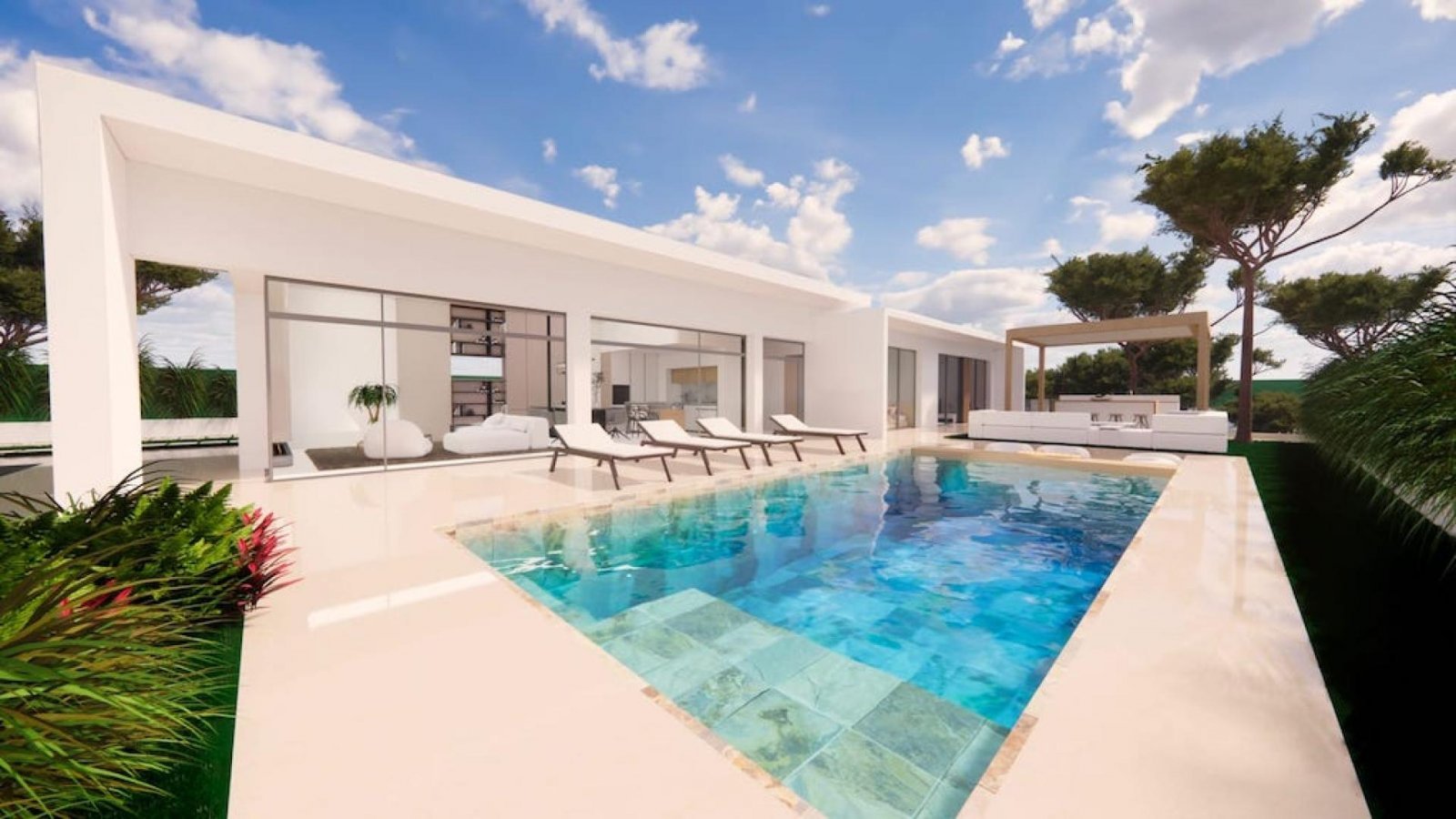 Pinar De Campoverde: Hochwertige Villa mit Außenküche und Privatpool 