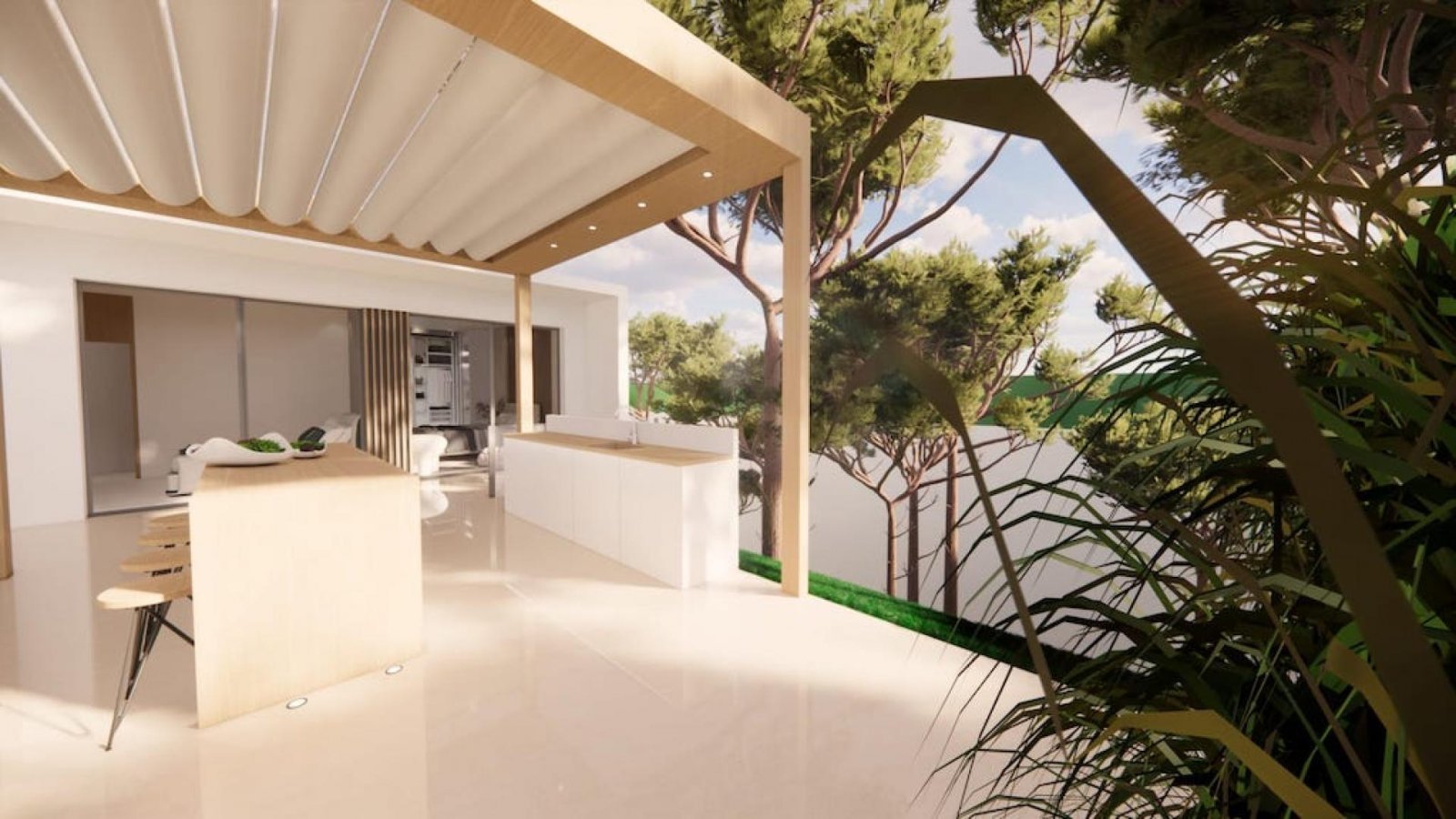 Hochwertige Villa mit Außenküche und Privatpool