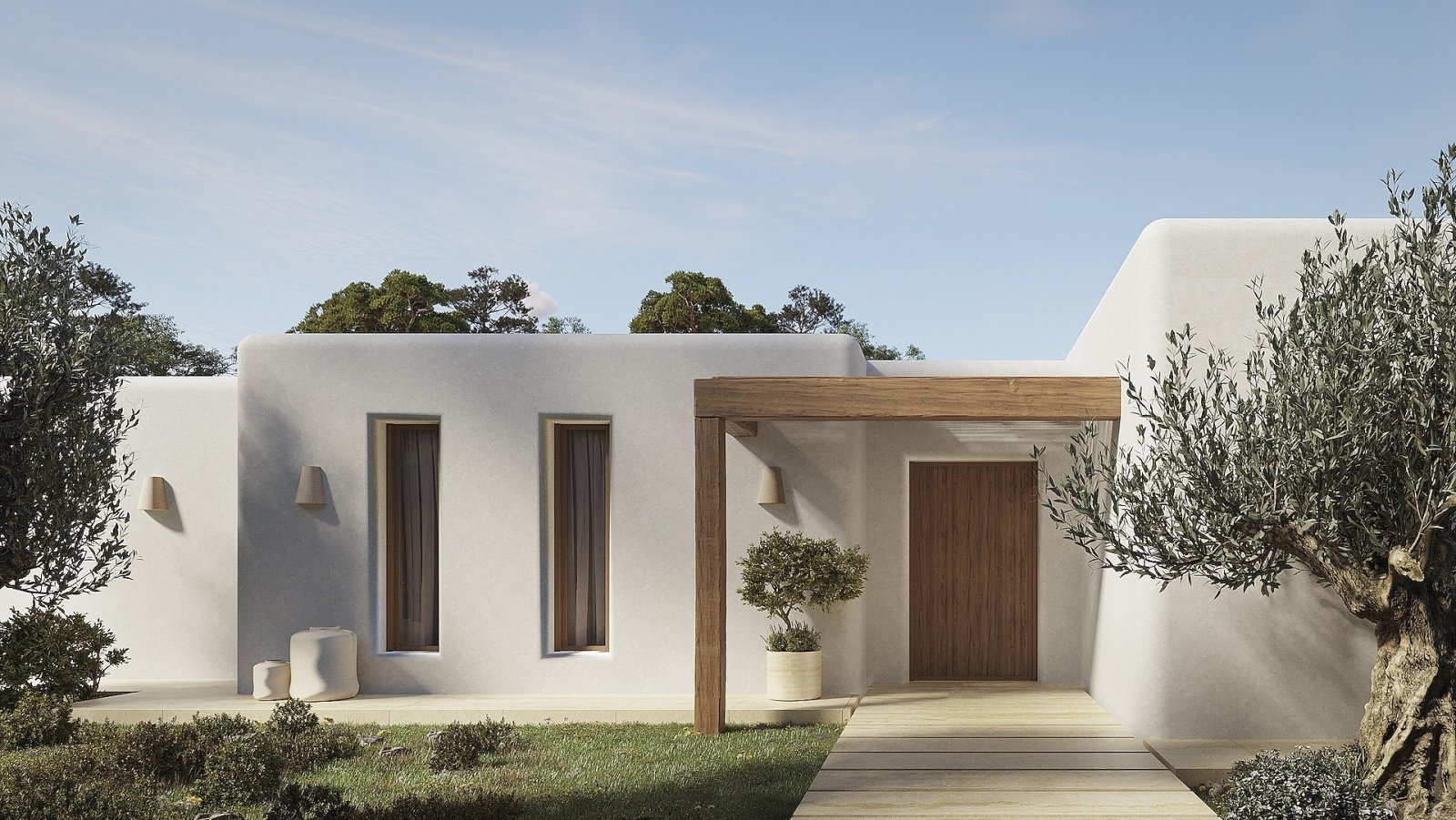 Ibizenkische Villa mit Privatpool &amp; mediterranem Flair