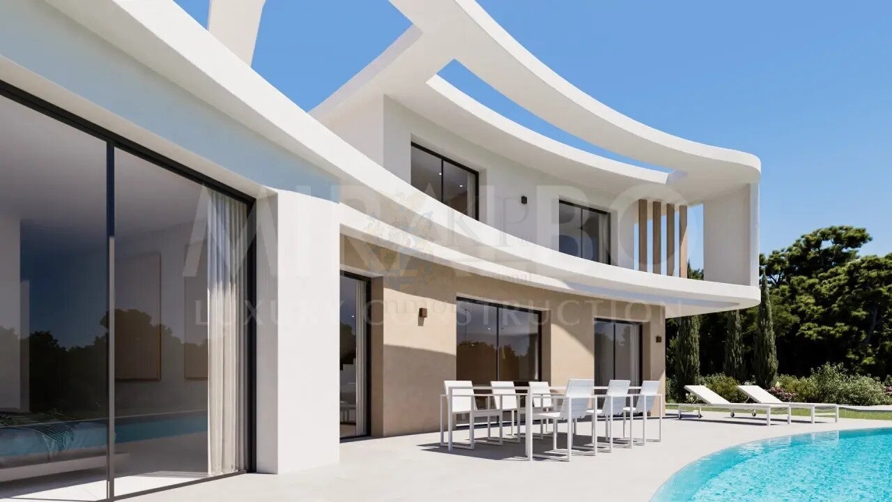 ***Einzigartiges Designprojekt - Villa Sirius - in Wohngegend nur wenige Minuten von den Stränden von Jávea entfernt***